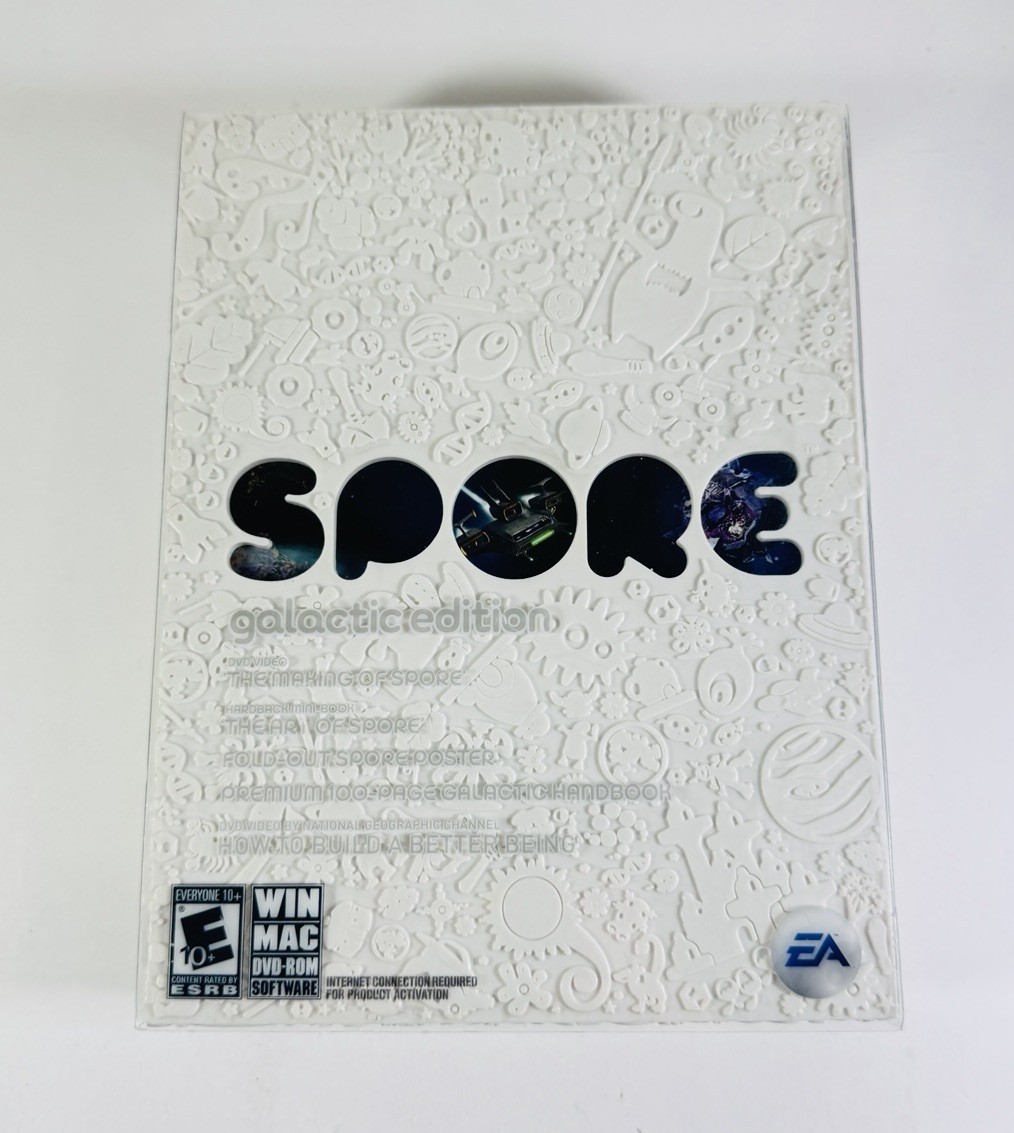 Spore Galactic Edition (Windows/Mac, 2008) PC Video Game EA Complete ML443
