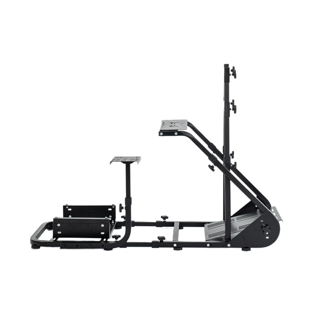 Adjustable Racing Wheel Cockpit Stable Driving Simulator Stand for Gaming