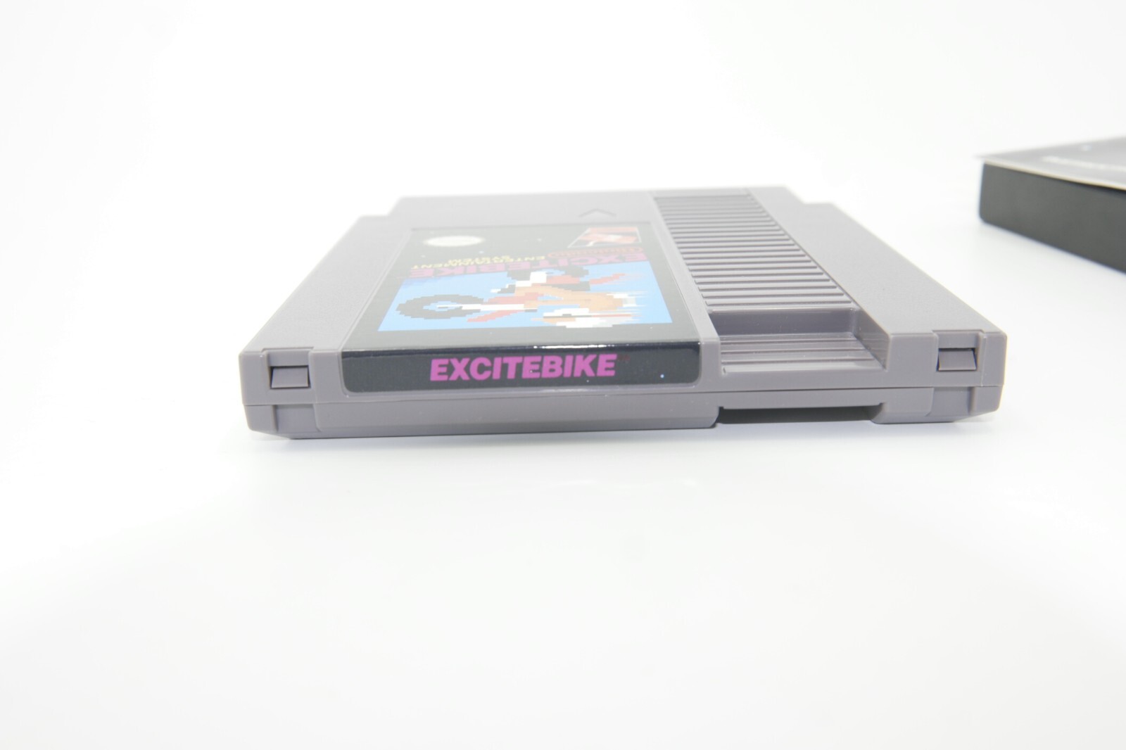 Excitebike Black Box NES Nintendo 1985 CIB game-box-docs-sleeve EXC -oval seal