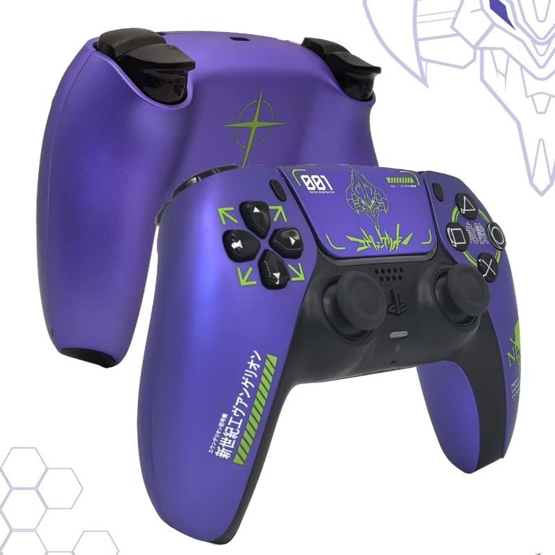 Neon Genesis Evangelion PS5 Compatible Controller Replacement Shell