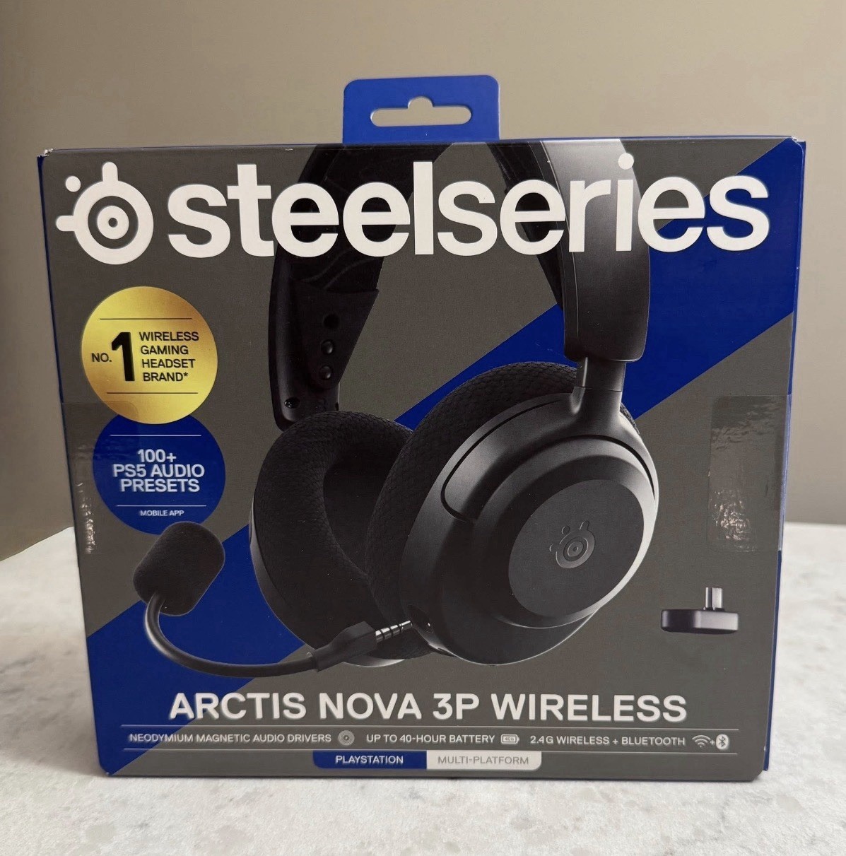 SteelSeries Arctis Nova 3P Wireless Multi-Platform Gaming Headset New In Box