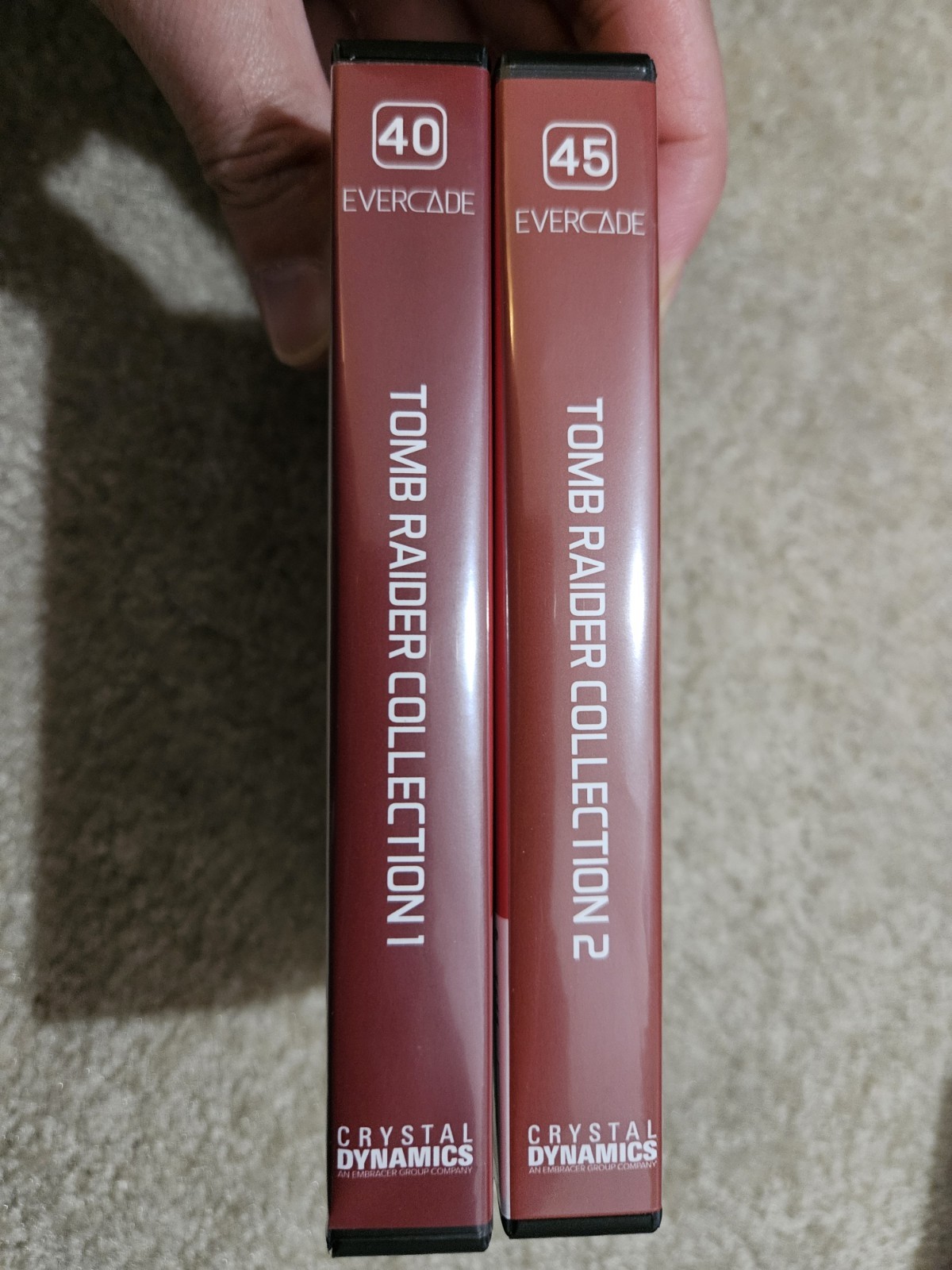Evercade Tomb Raider Collection 1 And 2 Complete In Box