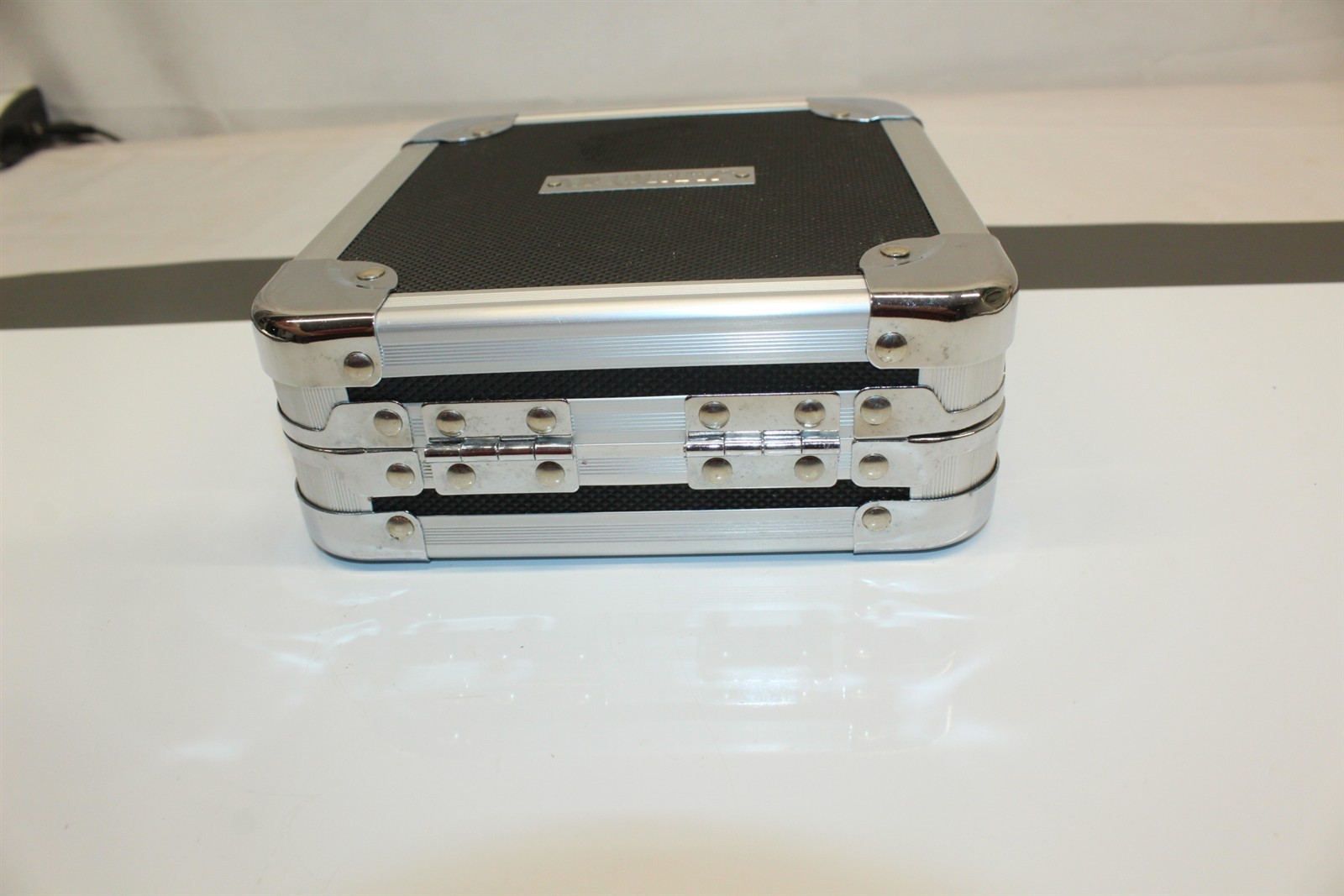 Vintage Rigid Storage Case 6″ x 6″ x 2″ Video Game Storage Travel