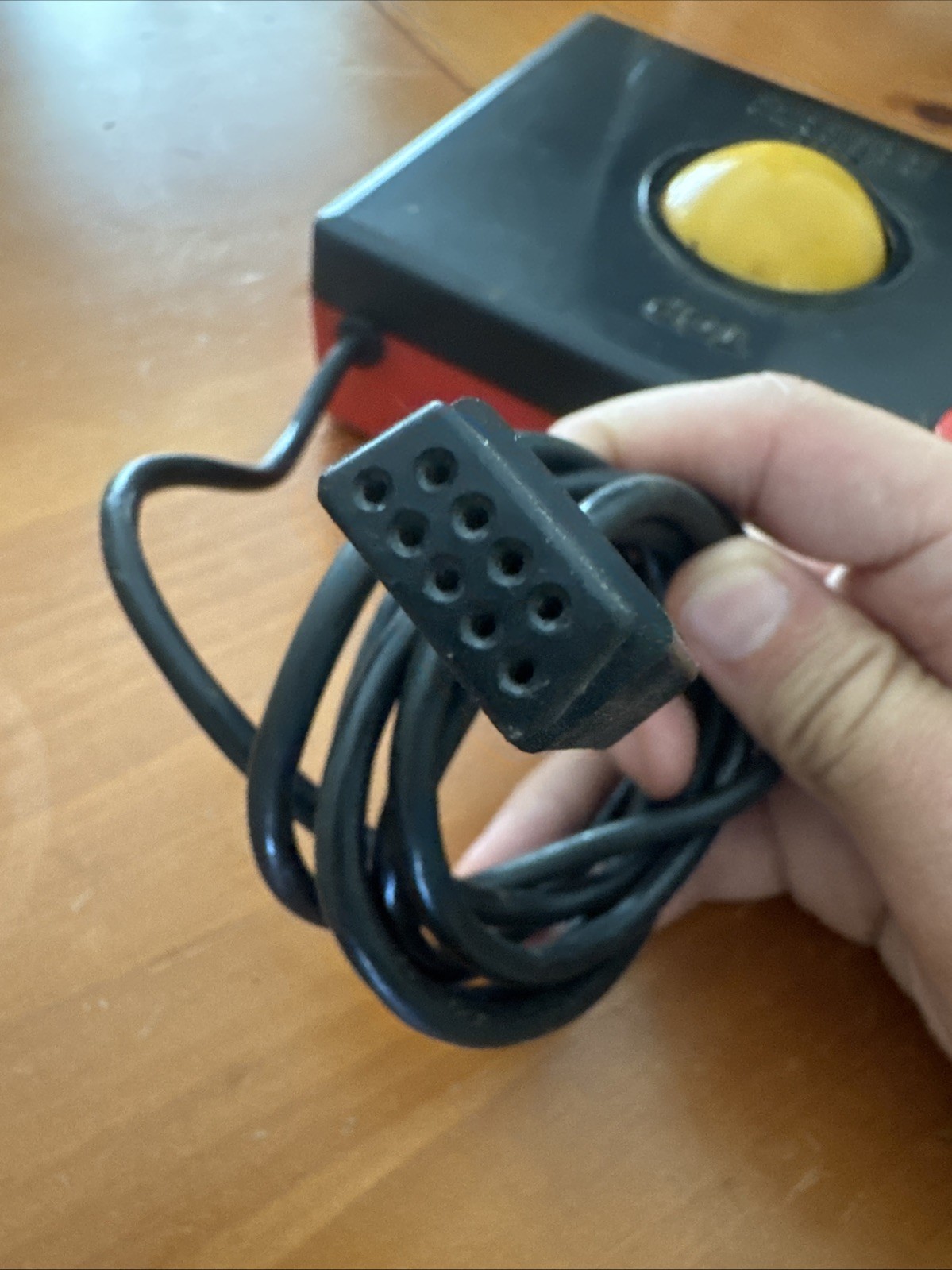 VINTAGE WICO COMMAND CONTROL TRACKBALL – ATARI / COMMODORE RETRO GAMING Untested