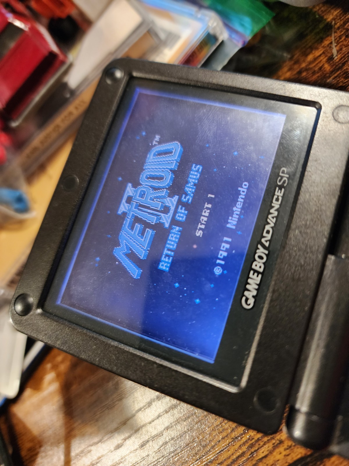 Nintendo Gameboy advance SP AGS-001 Onyx Black