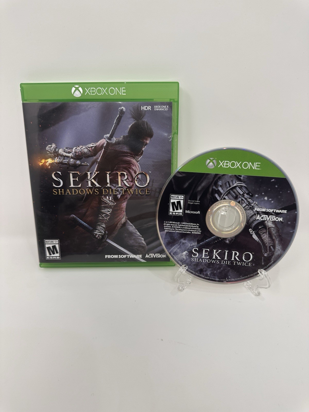 Sekiro: Shadows Die Twice Xbox One Game CIB – Complete In Box – FromSoftware