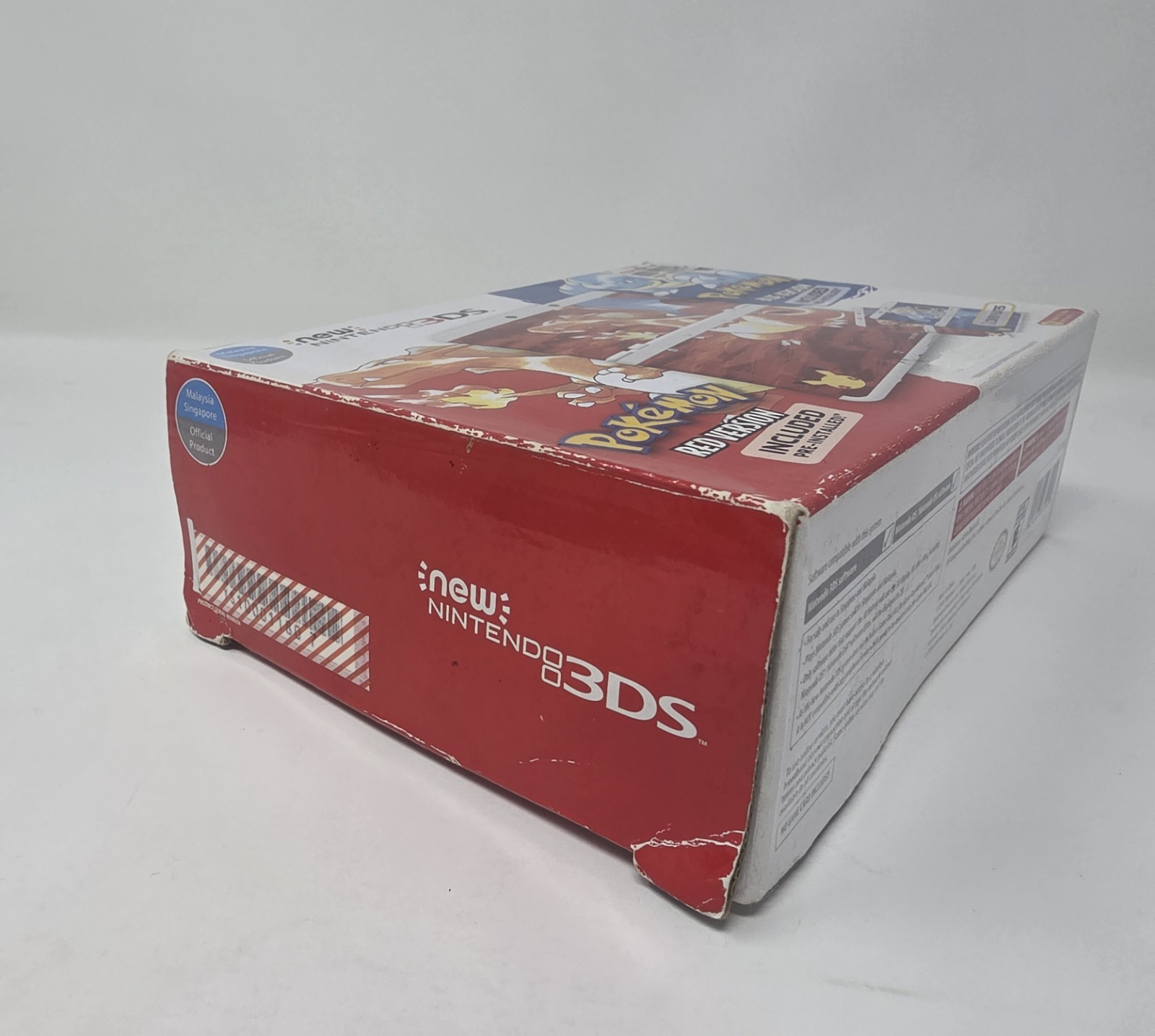 💥 New Nintendo 3DS Pokemon 20th Anniversary Edition System Box Plates Red Blue