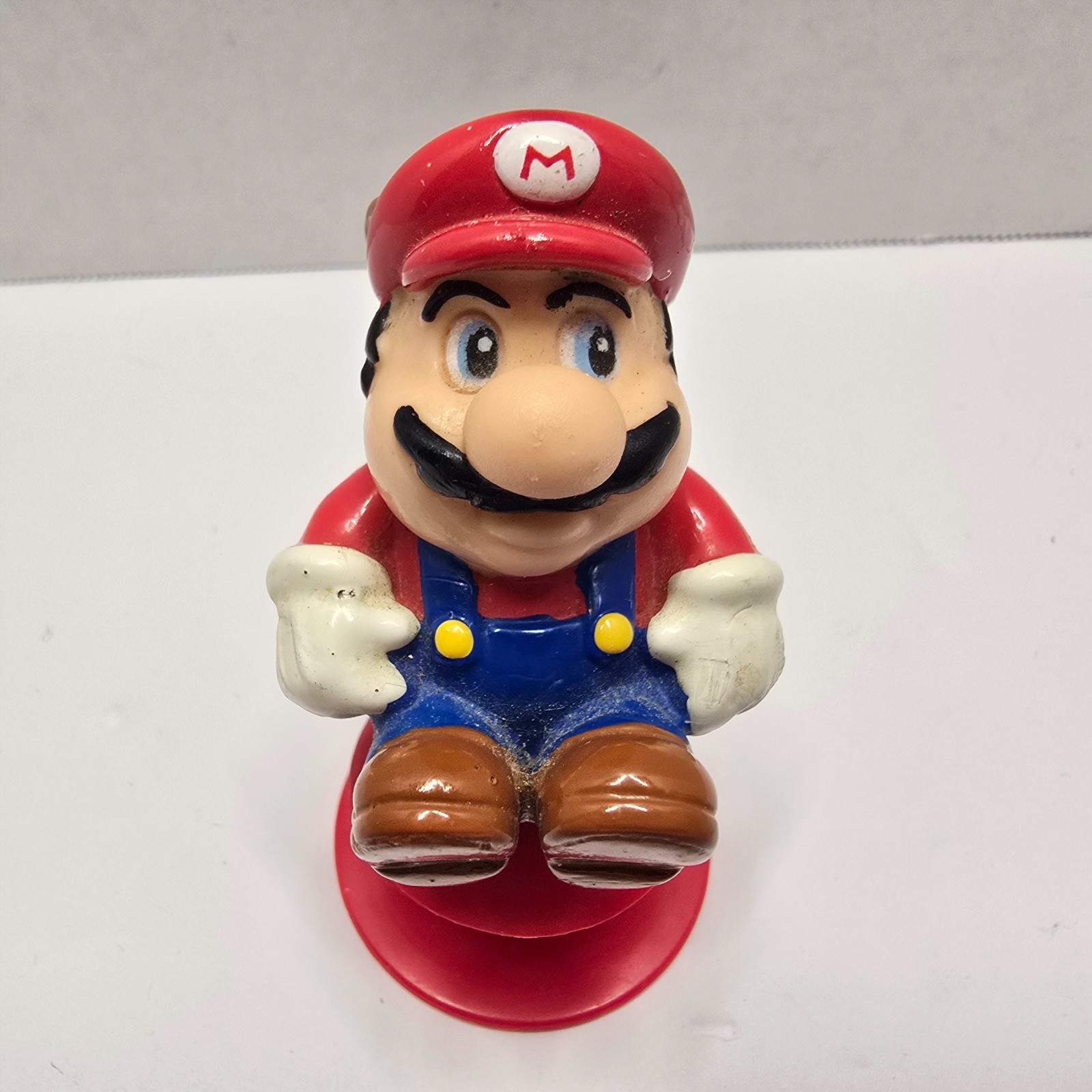 VTG 1989 Nintendo Super Mario Brothers Racoon Mario McDonalds Happy Meal pop toy