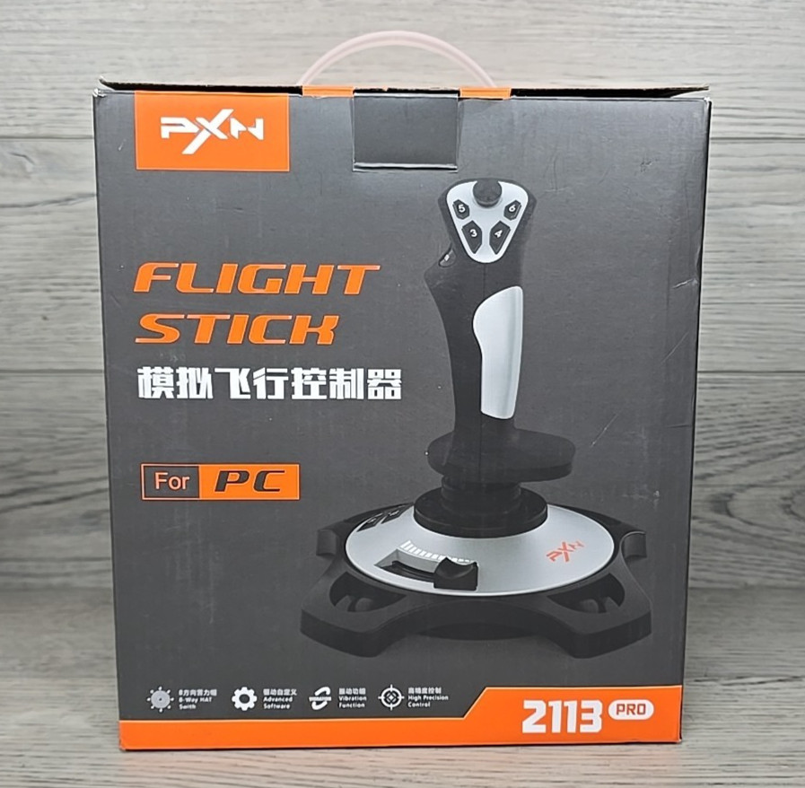 PXN Pro 2113 PRO Flight Joystick Gaming Controller Wired Simulator Vibration