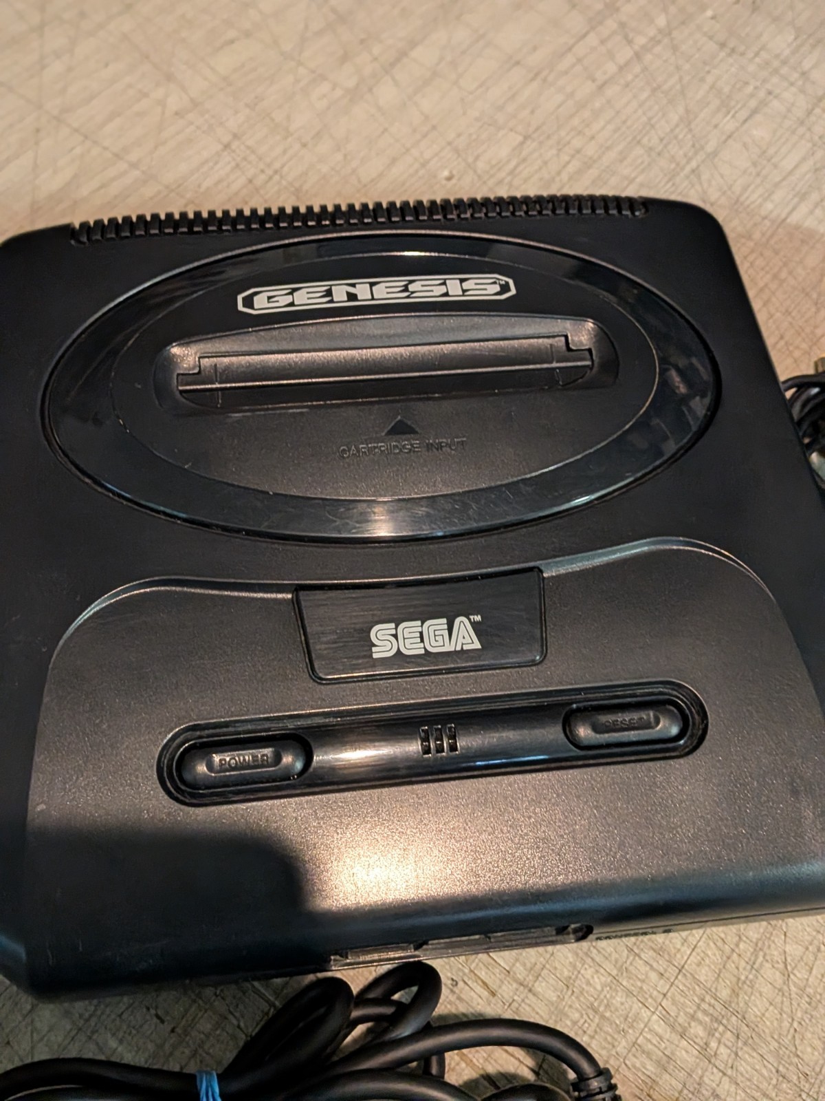 Sega Genesis Model 2 Console Bundle W/ Cords & Controller Tested And Guaranteed!