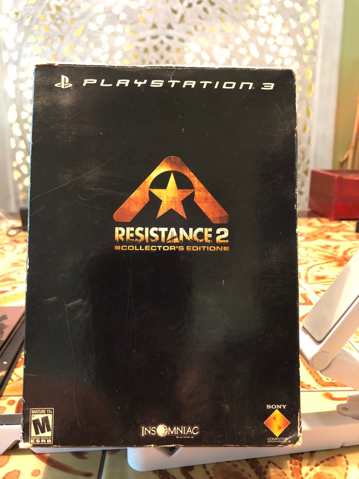Resistance 2 Collector’s Edition PS3 Complete CIB Figure + Bonus Discs Tested