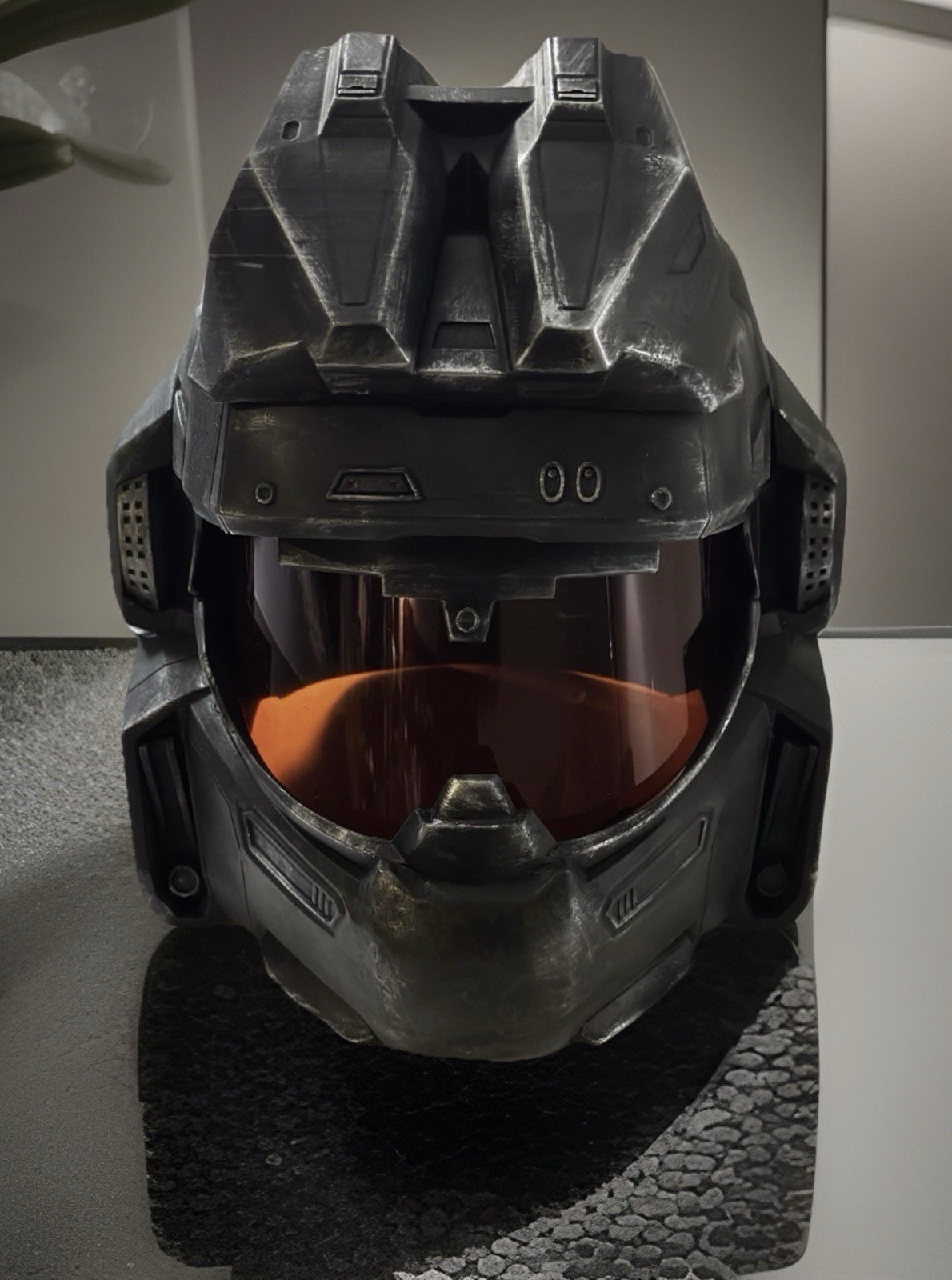 Halo Reach Jorge Helmet 3D Printed & Premade Orange Visor Adult
