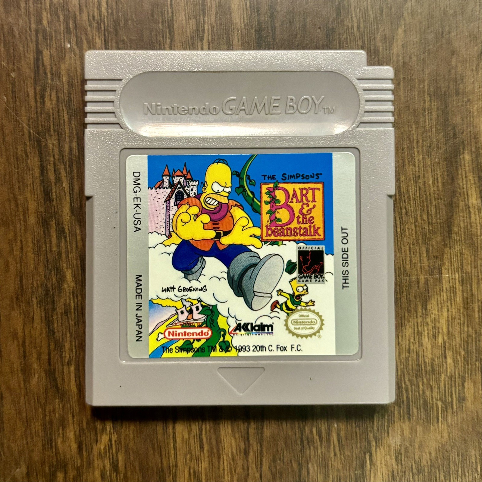 The Simpsons: Bart and the Beanstalk – Nintendo Gameboy Tested