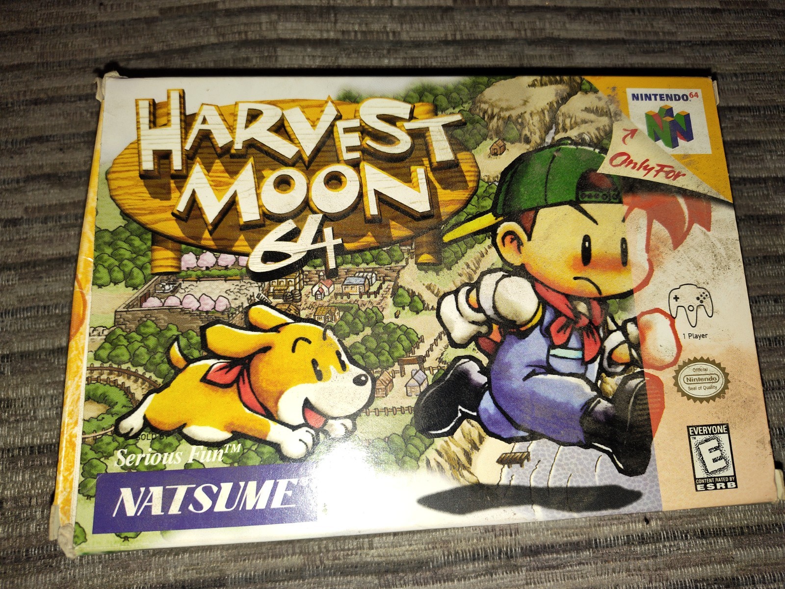 Harvest Moon 64 (Nintendo 64 | N64) Authentic BOX ONLY