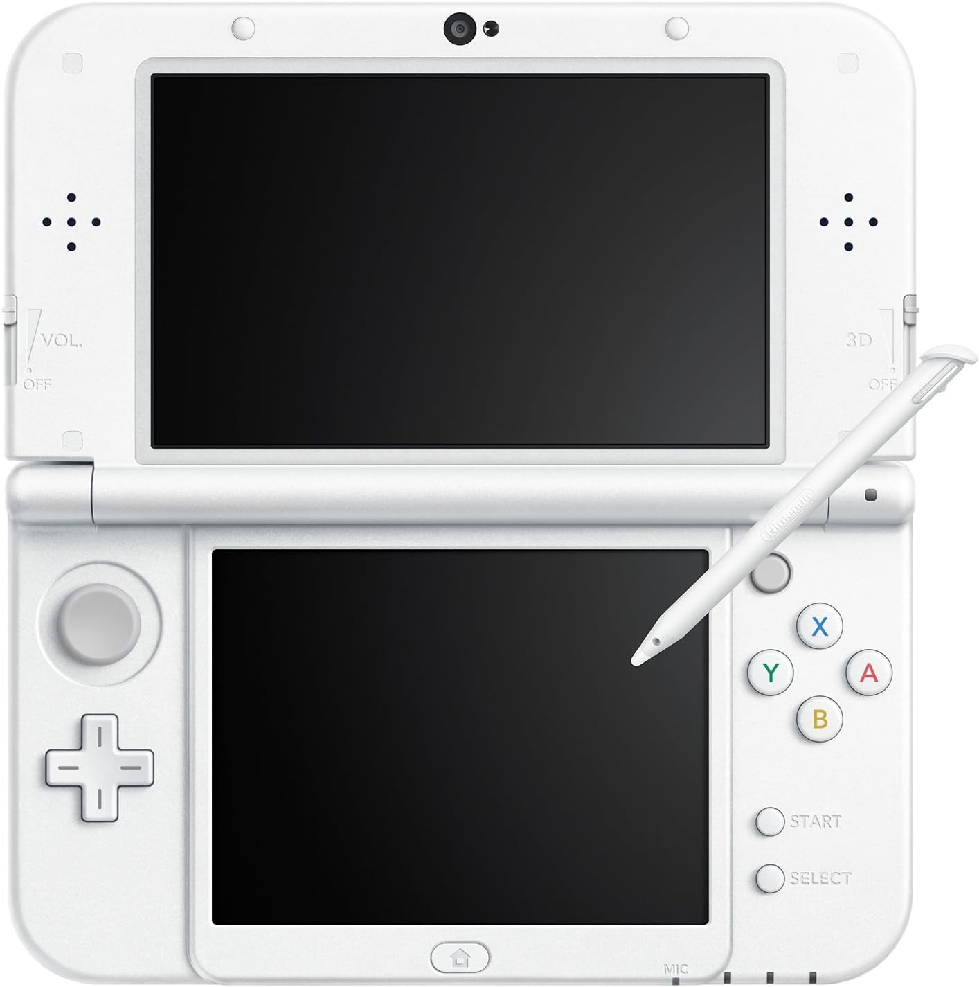 NEW Nintendo 3DS XL LL Pearl White Console with Box From Japan Tested
