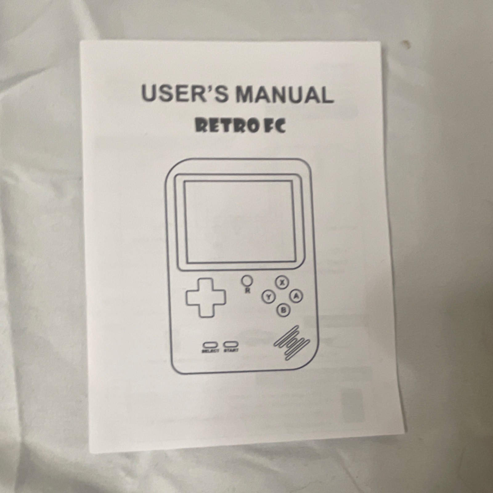 Retro FC Plus Black Handheld System 3.0 Inch LCD Composite RCA USB TV Output