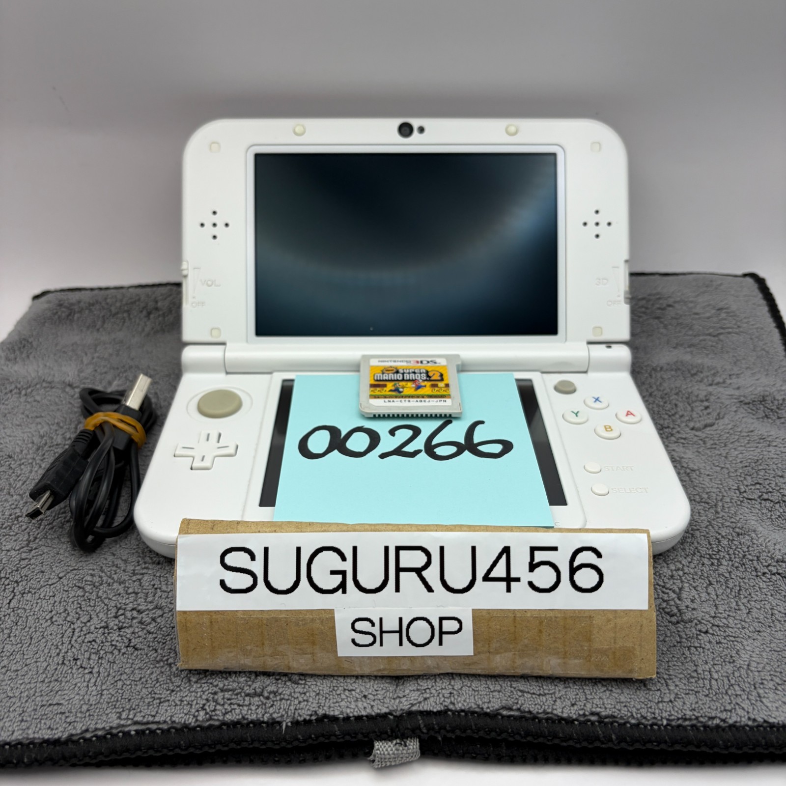 【Excellent5】Dual IPS NEW Nintendo – white rare 3DS LL XL Gmae Console From Japan