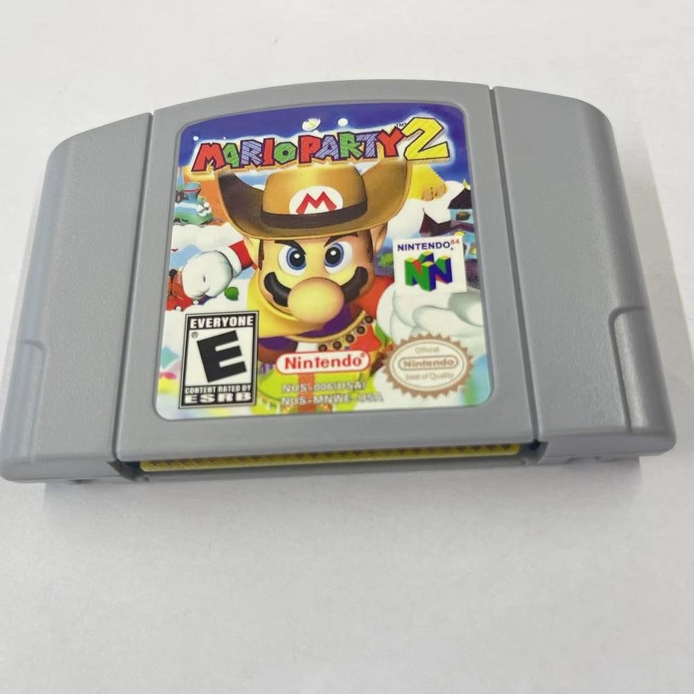 Mario Party 2 – Nintendo 64 (N64) In excellent condition Hard to find Near mint