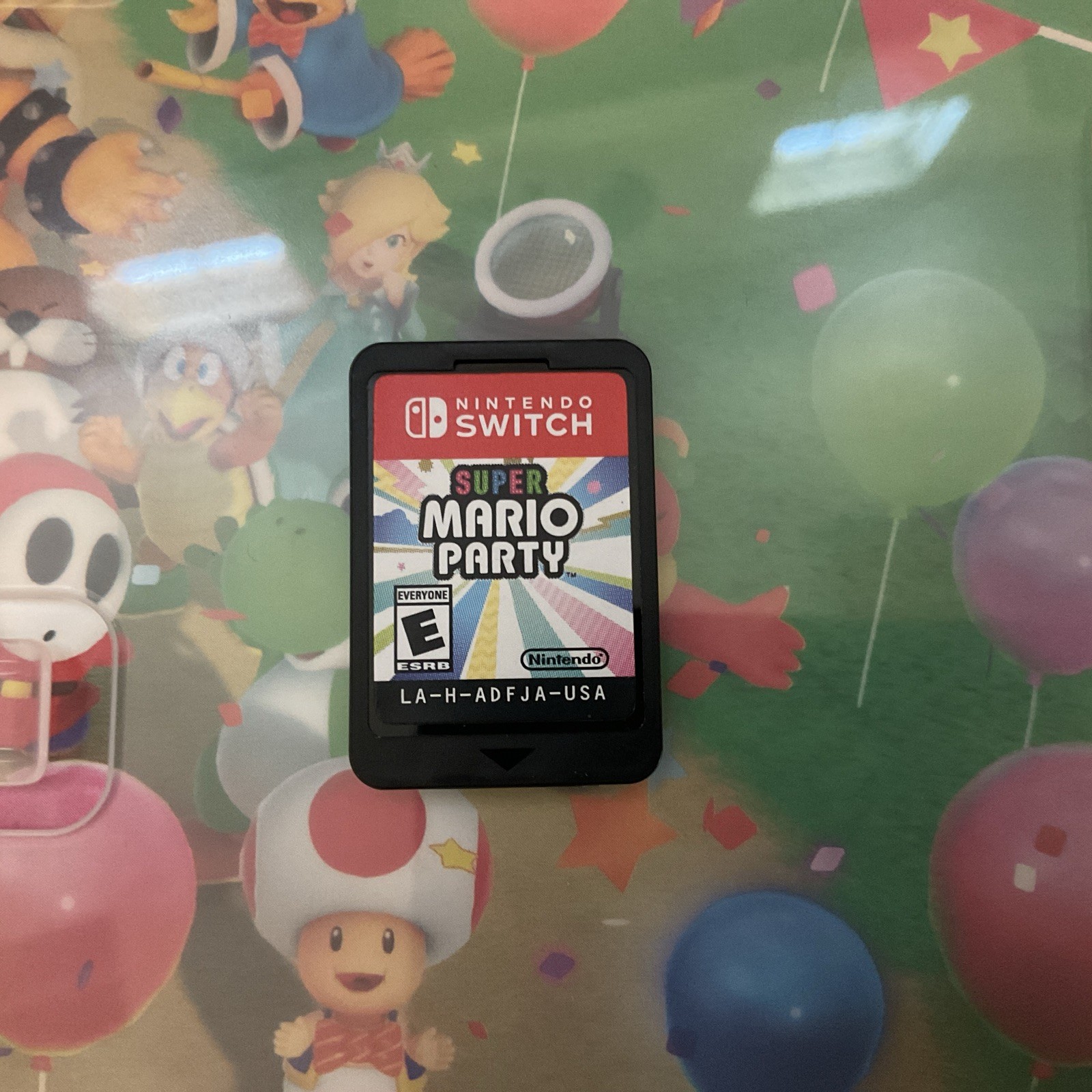Super Mario Party 2018 Nintendo Switch, Complete with Case and Game