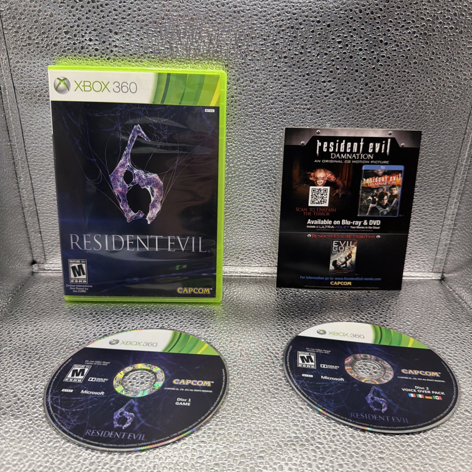 Resident evil 6 for the Xbox 360 CIB