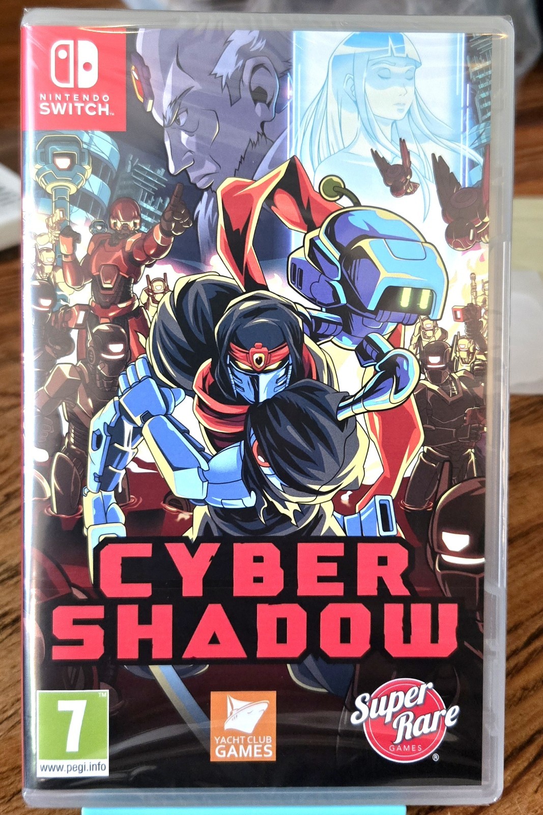 Cyber Shadow – SRG#128 Nintendo Switch 1 2 NSW Brand New SUPER RARE GAMES +xtras