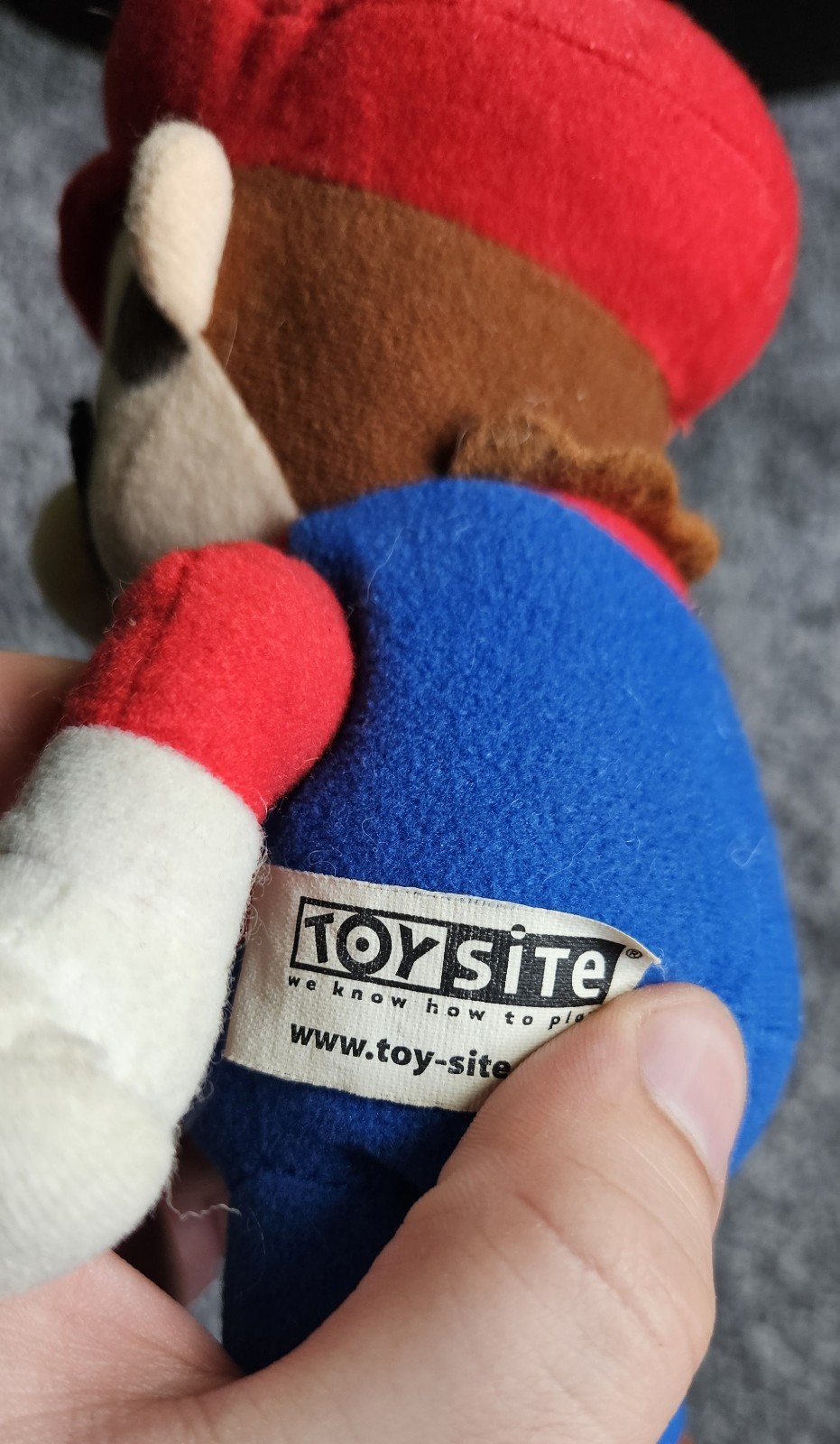 Toy Site & Nintendo Super Mario Bros. Plush Doll, Key Chain, Washable Carry Case