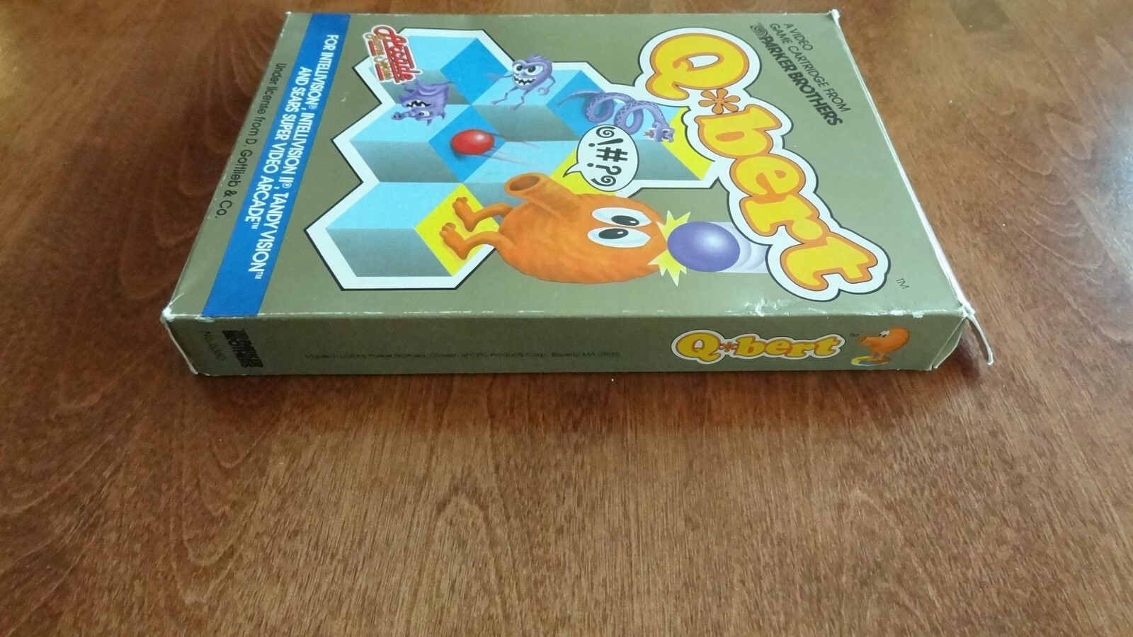 INTELLIVISION Q*Bert BOXED