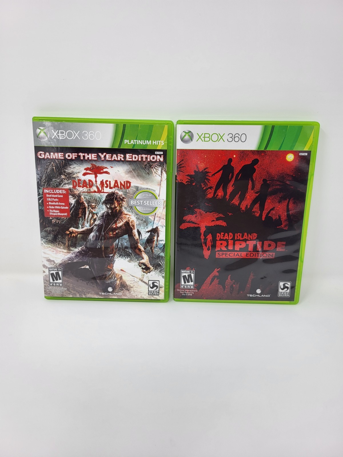 2 Dead Island and Dead Island: Riptide Special Edition Microsoft Xbox 360 CIB