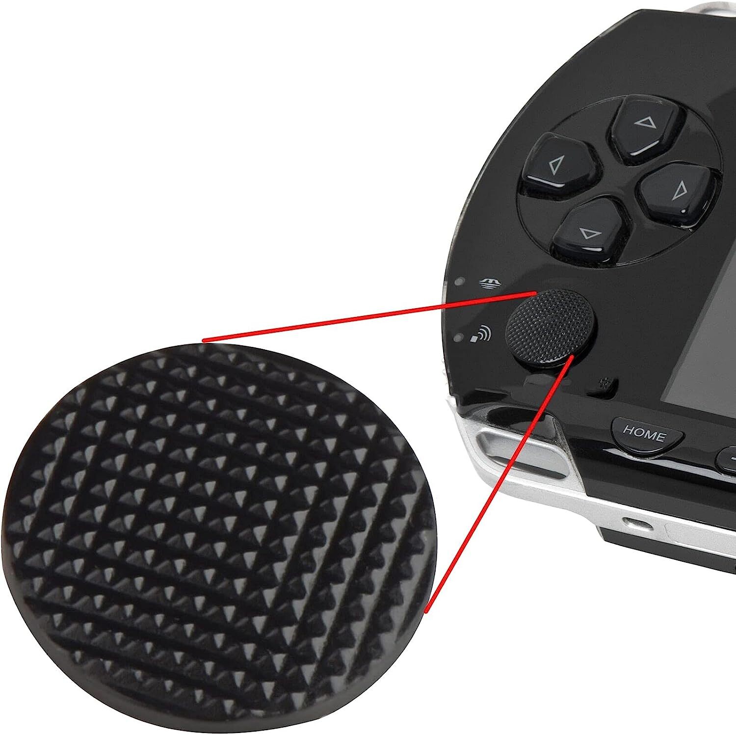 10pcs New Cap For Sony Playstation PSP 1000 Analog Joystick Thumb Button Stick