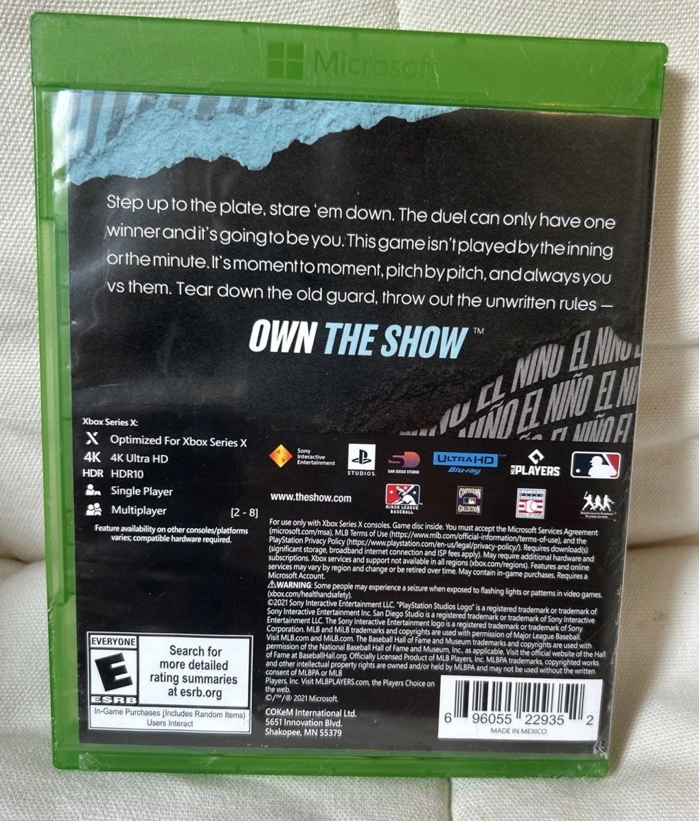 MLB MLB The Show 21 (2021) Xbox Series X E Rated Multiplayer Baseball Sports