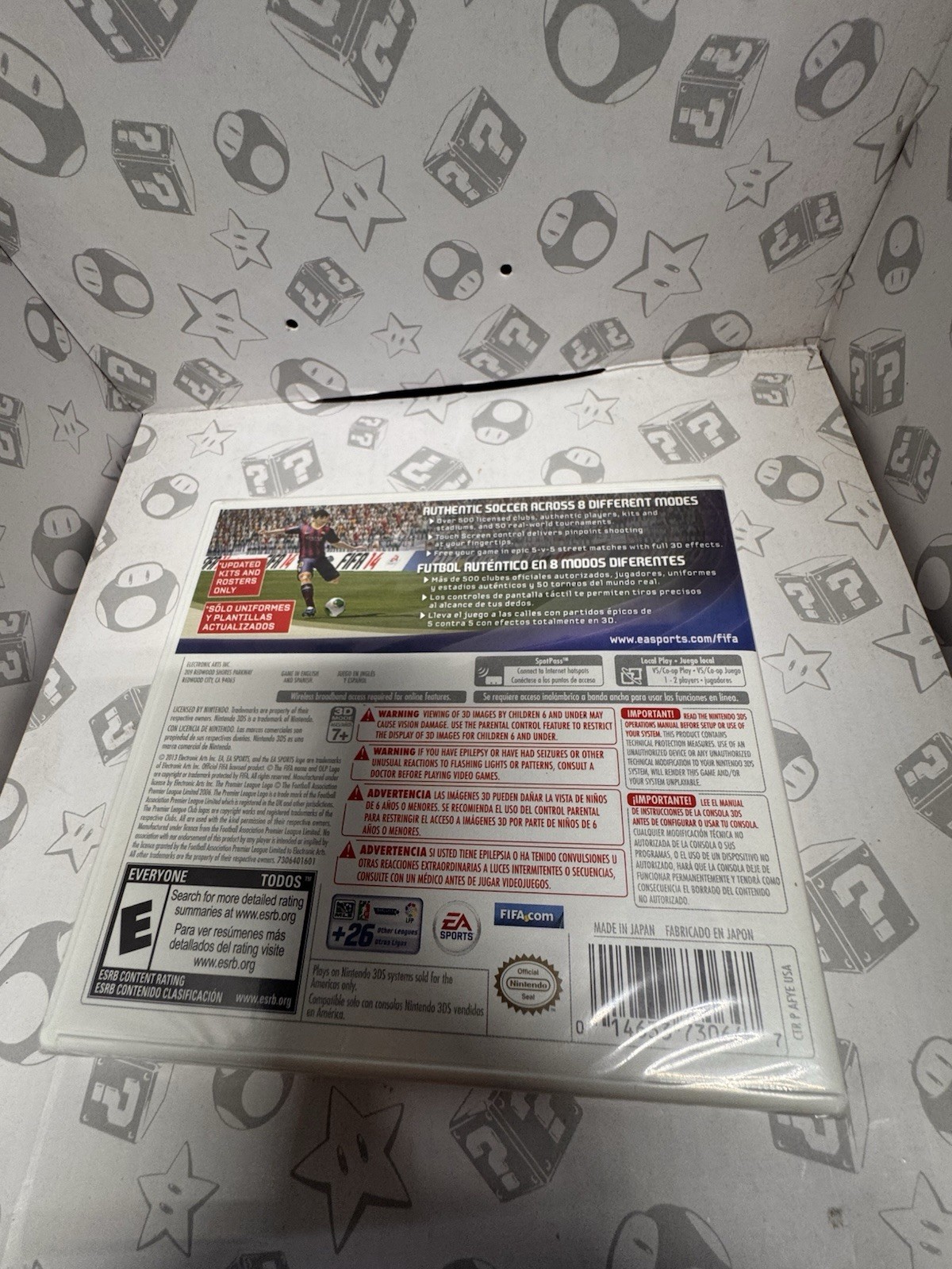 RARE FIFA Soccer 14 Legacy Edition for Nintendo 3DS 2DS Sealed