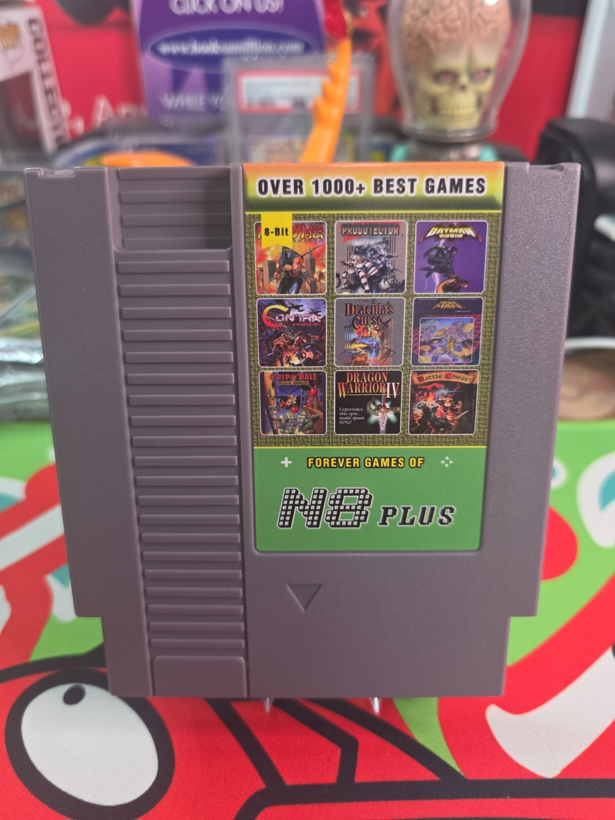 N8 Plus+ Flash Card 4GB SD 1500 games Card 8 bit video games