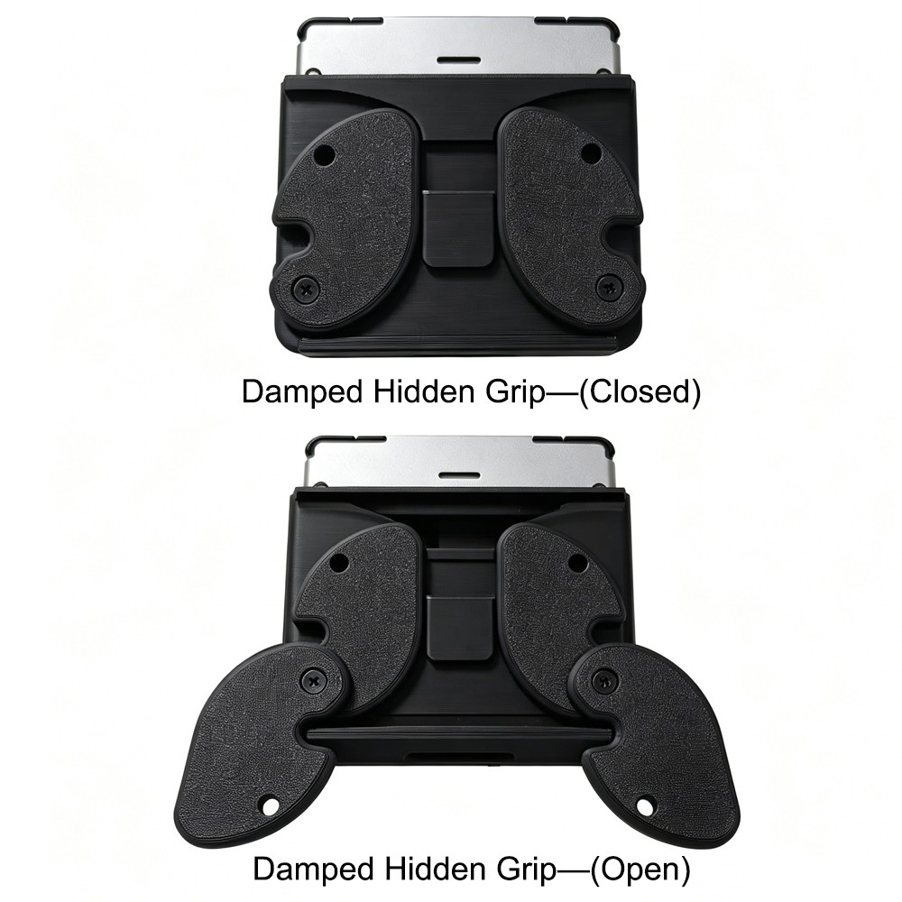 3D Printed Grip for Anbernic RG Rotate Hideaway Design for J-Con Mount