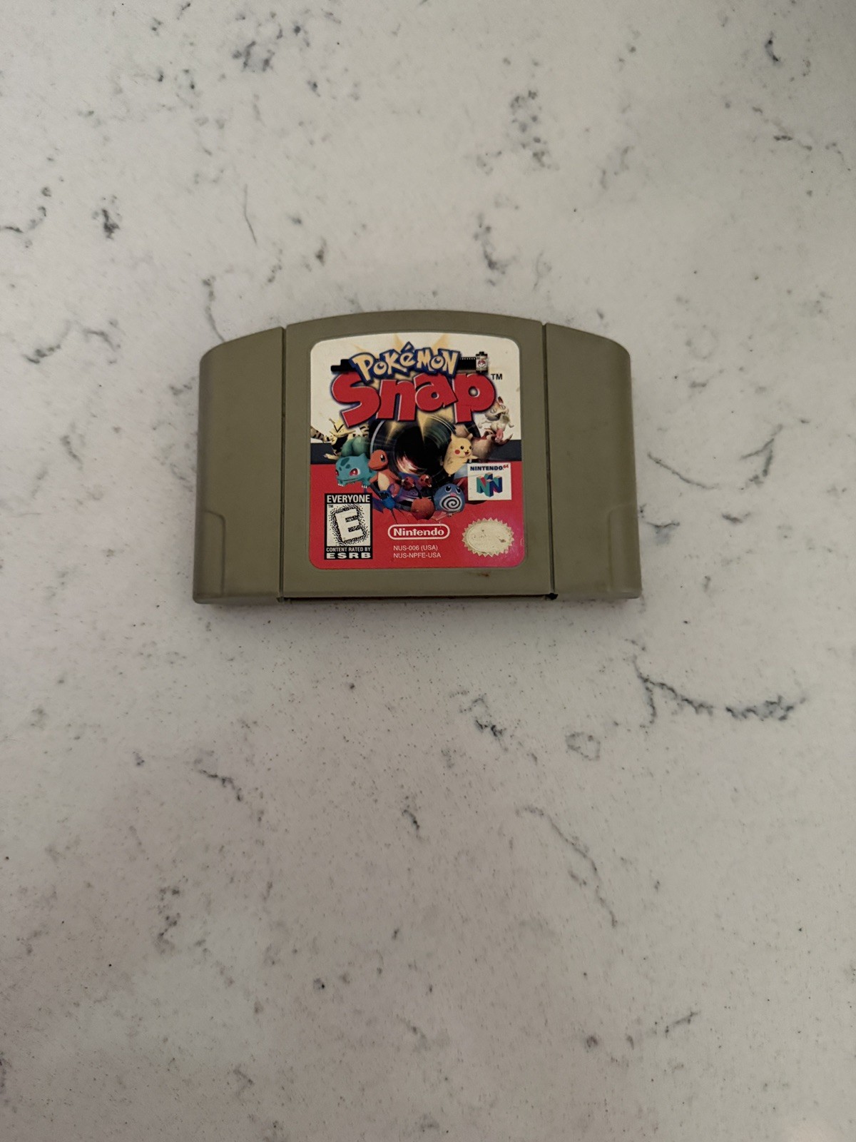 Pokémon Snap (Nintendo 64, N64) Authentic Cartridge – Tested & Working
