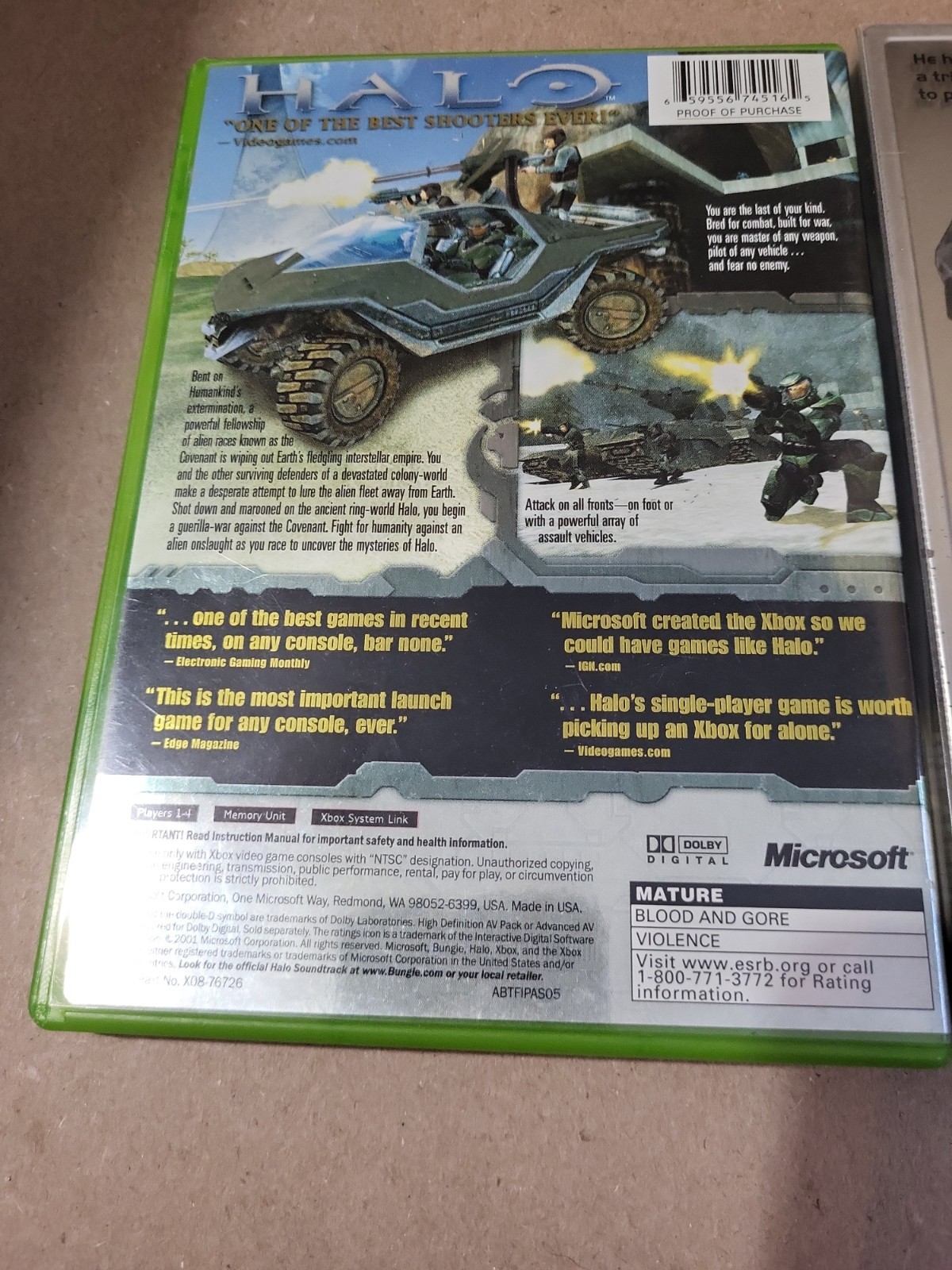 XBOX Halo Combat Evolved & Halo 2 Limited Collectors Edition Pre-owned