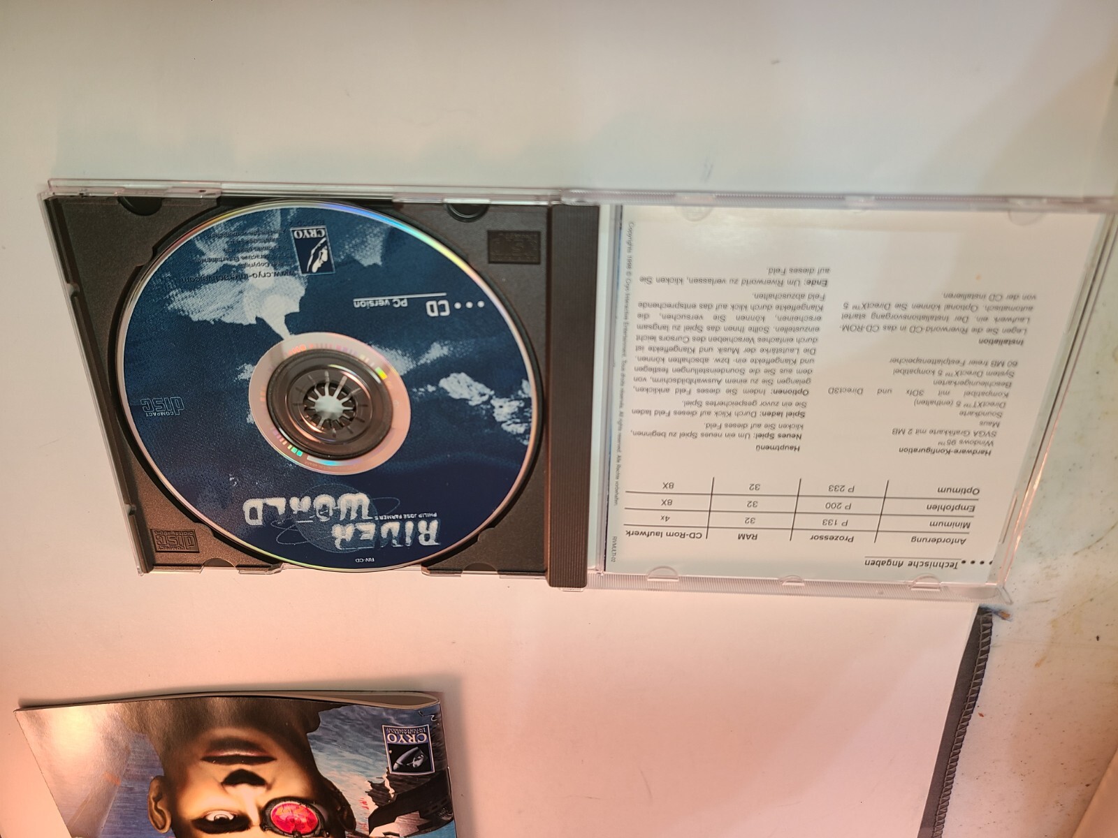 River World PC CD-ROM, 1995 Big Box With Manual Tested