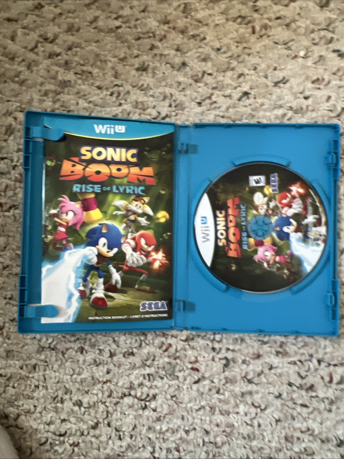 Sonic Boom: Rise of Lyric (Nintendo Wii U, 2014)