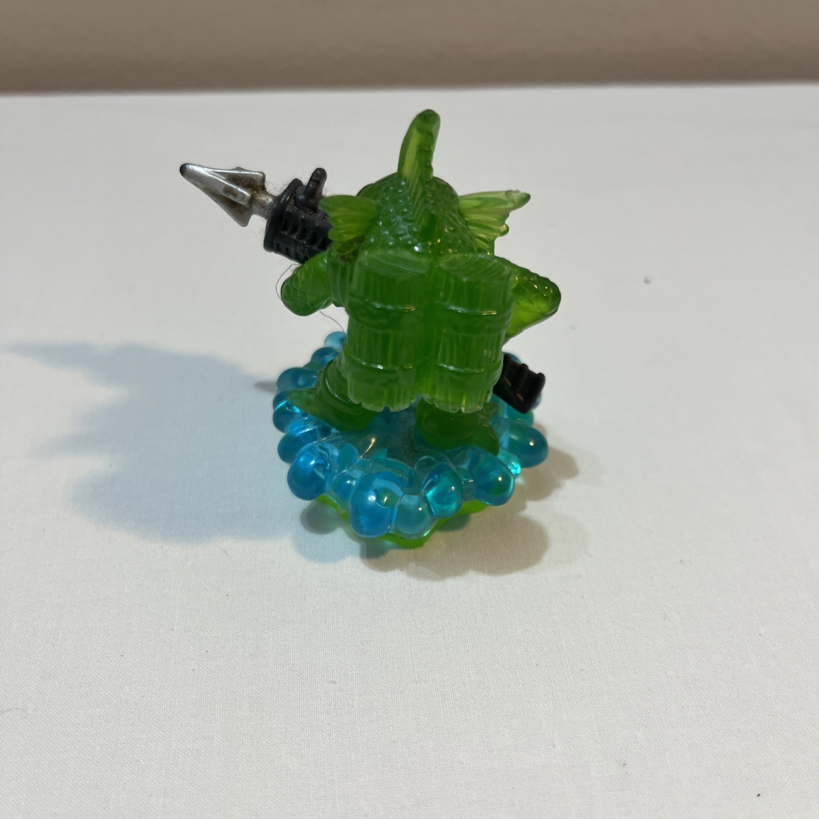 Clear Green Gill Grunt Skylanders Spyros Adventure Imaginators