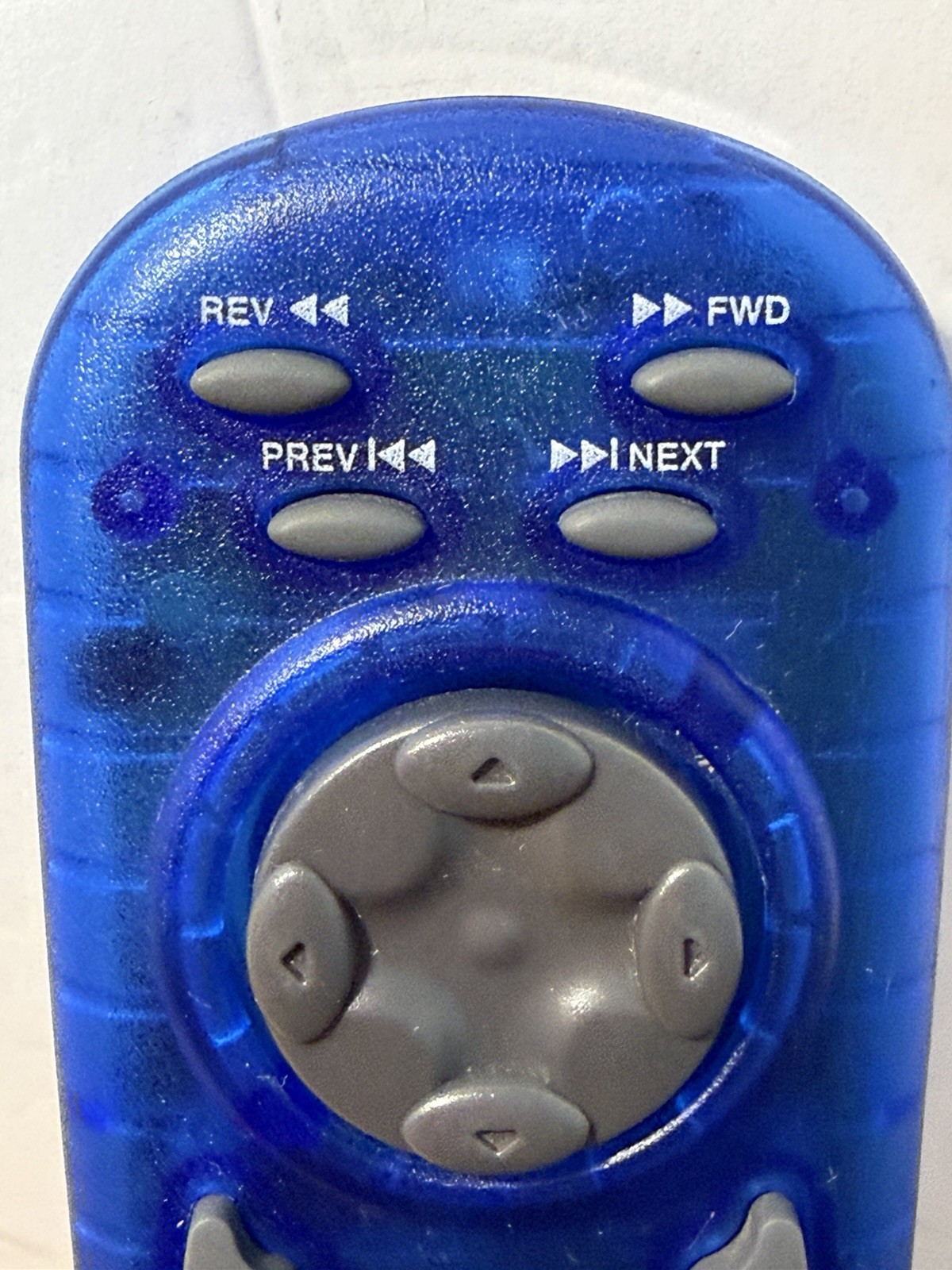 Pelican PS2 DVD Remote Control Blue Translucent PL-609 PL-607 TESTED WORKS