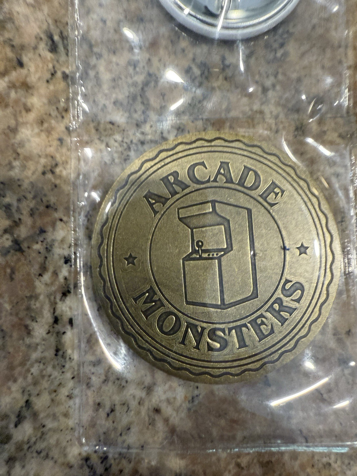 Arcade Monsters Arcade Olympics 2022 Challenge Coin #094 w Pin