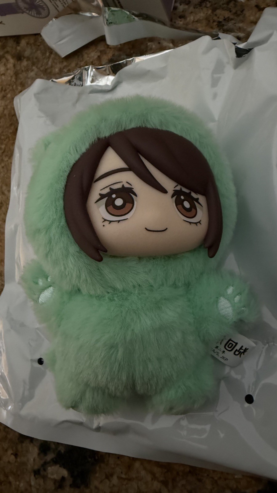 SHOKO Jujustu Kaisen Cat Ear Plushie OPENED W/Character Card NEW discounted