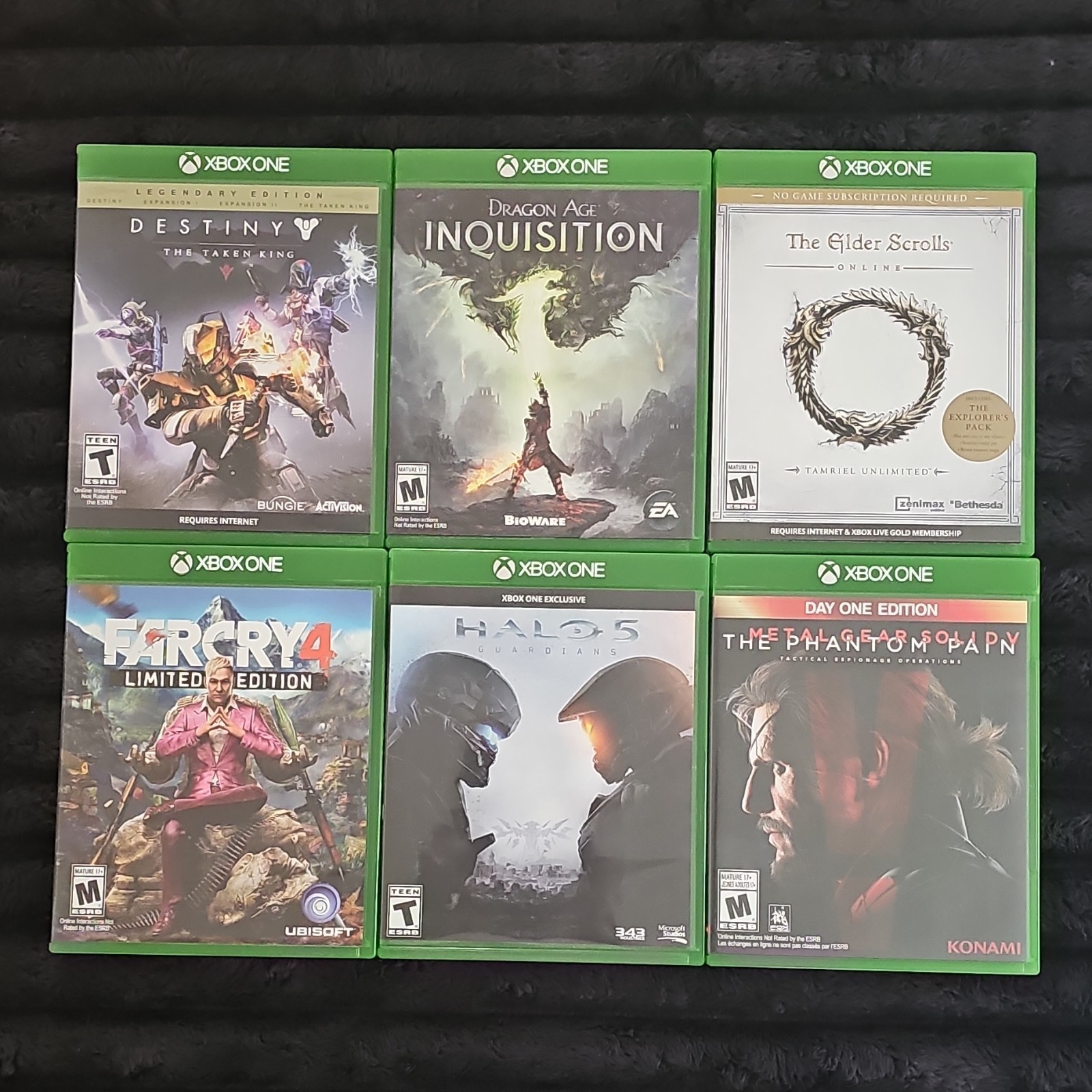 Xbox One Game Bundle: Borderlands, Halo 5, MGSV: The Phantom Pain and more!