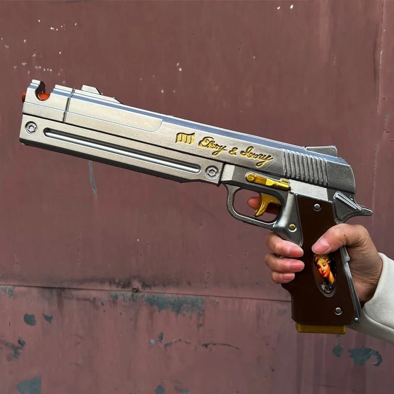 Dante Pistol Gun Ebony Ivory Weapon Anime DMC 4 Cosplay
