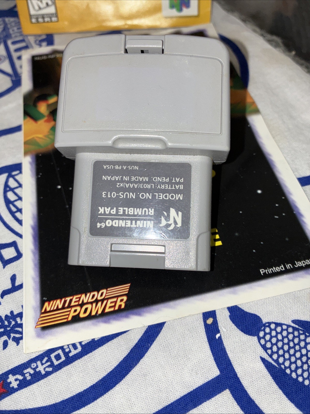Star Fox 64 N64 Big Box CIB Complete W/ Rumble Pak Inserts Authentic