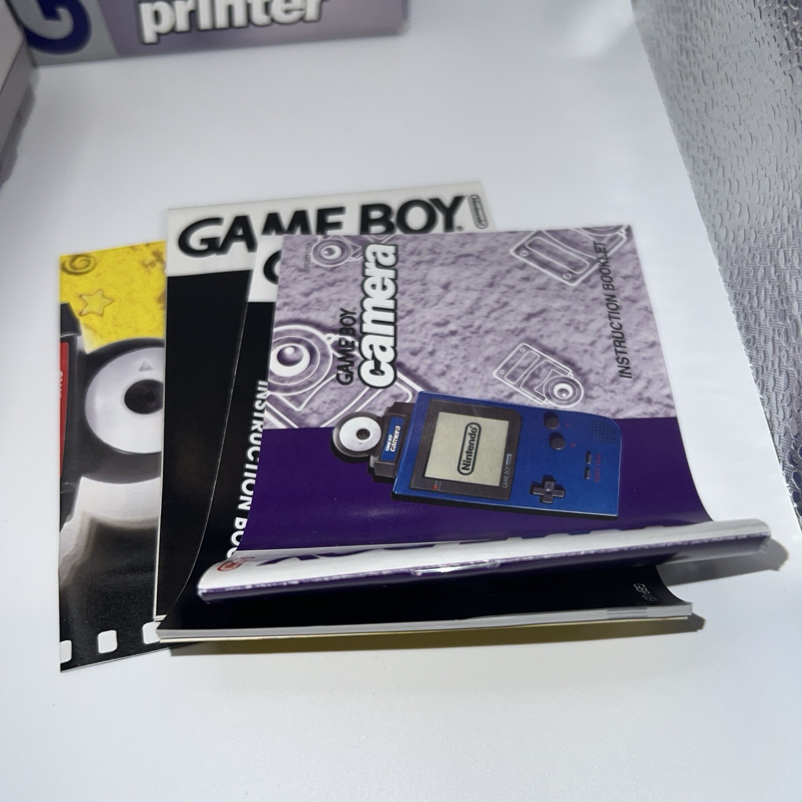 Nintendo GAME BOY Printer – CIB – 3x Sealed Paper Rolls – NEAR MINT, TESTED