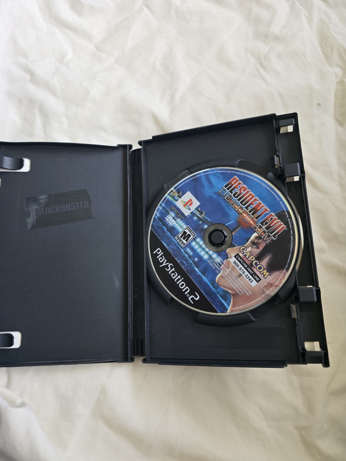 Resident Evil Dead Aim [Tested: Working, Blockbuster Case, No Manual]