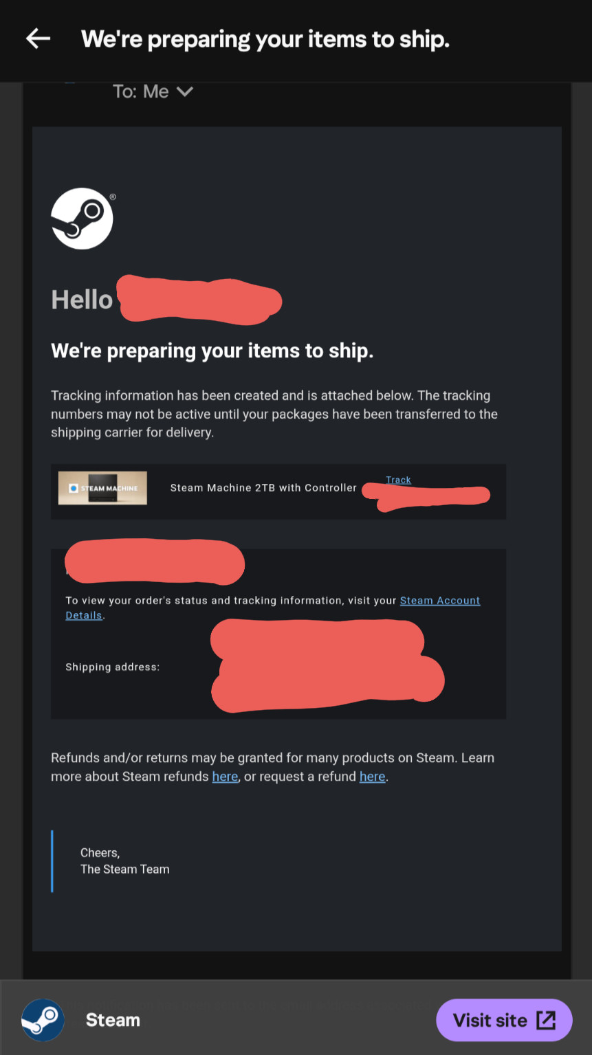 Valve Steam Machine 2TB with Controller | Confirmed Presale | SHIPPING IN 7 DAYS