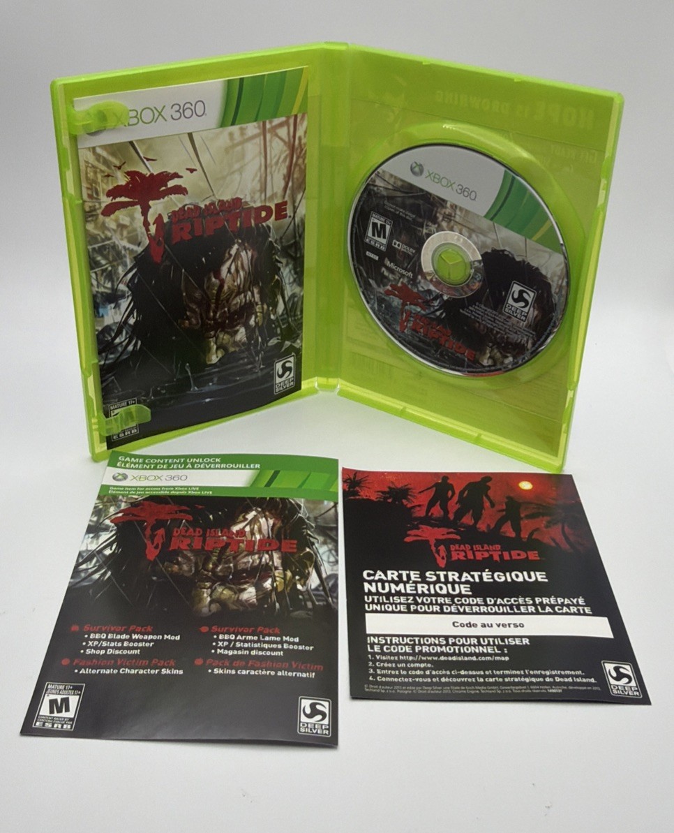 Dead Island: Riptide Special Edition (Xbox 360, 2013) Complete Tested Working