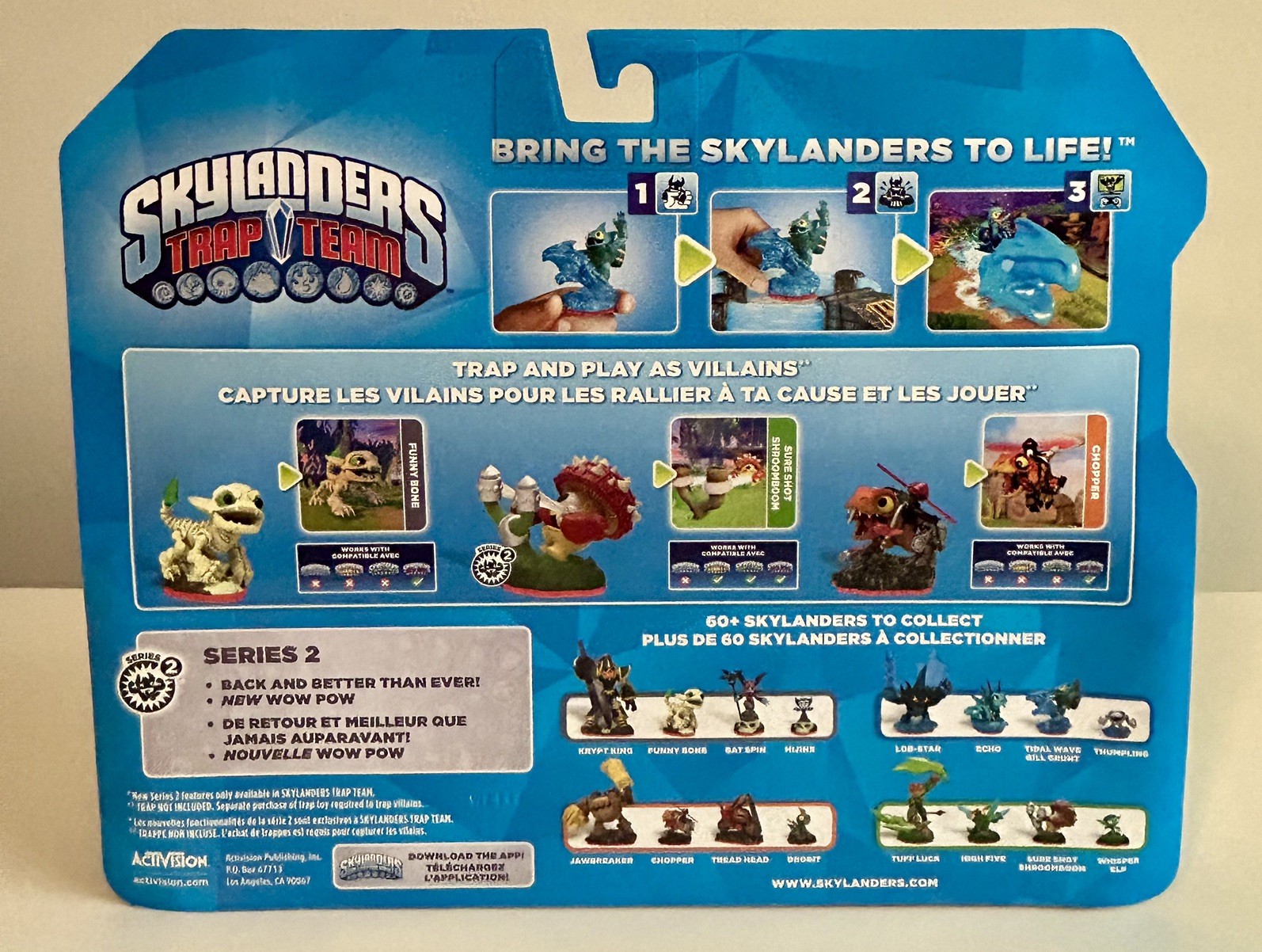 Skylanders – Trap 🪤 Team 3pk – Funny Bone, SS Shroom B, Chopper – BNIFSP