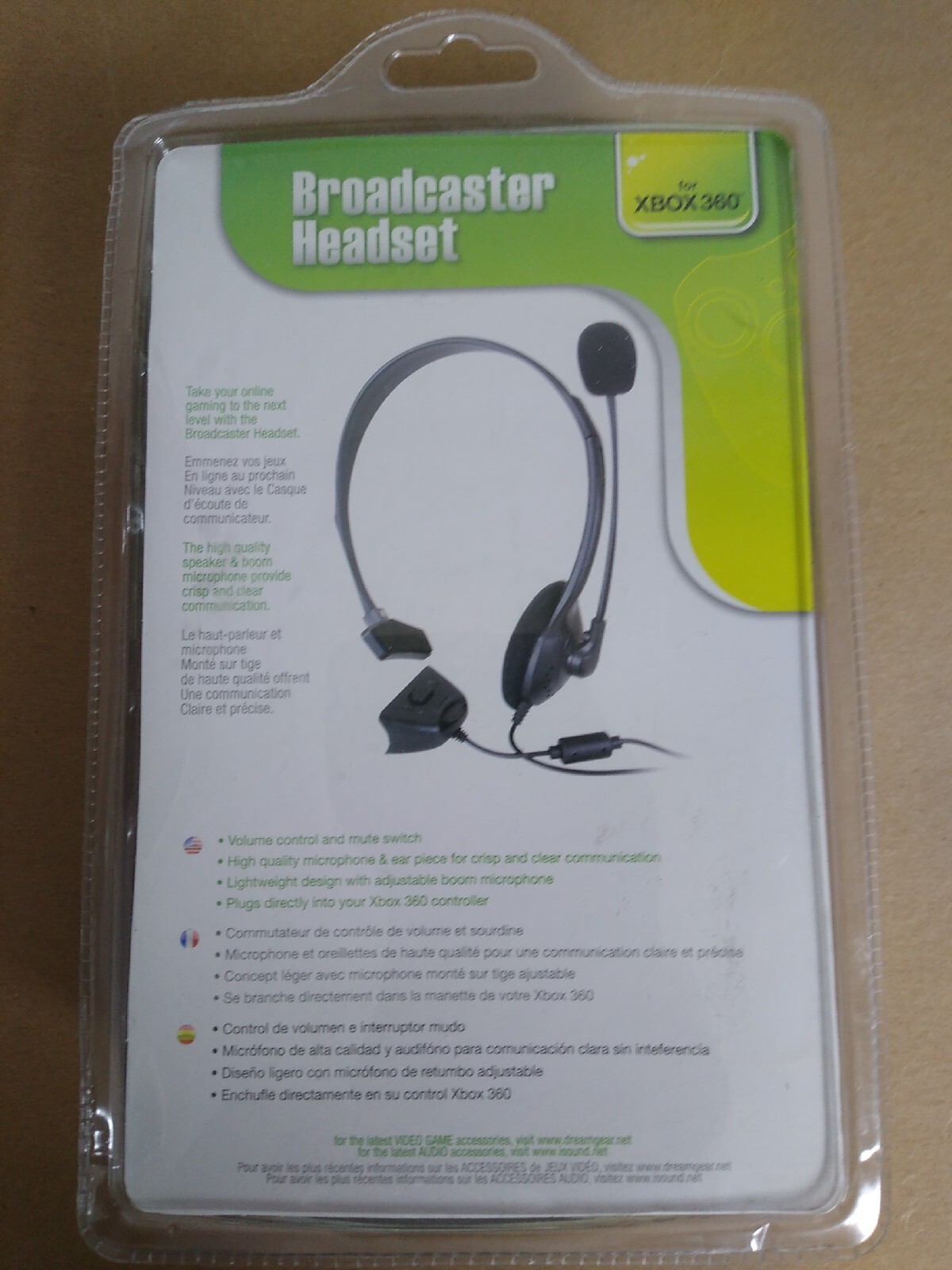 dreamGEAR DG360-1711 Black Headset